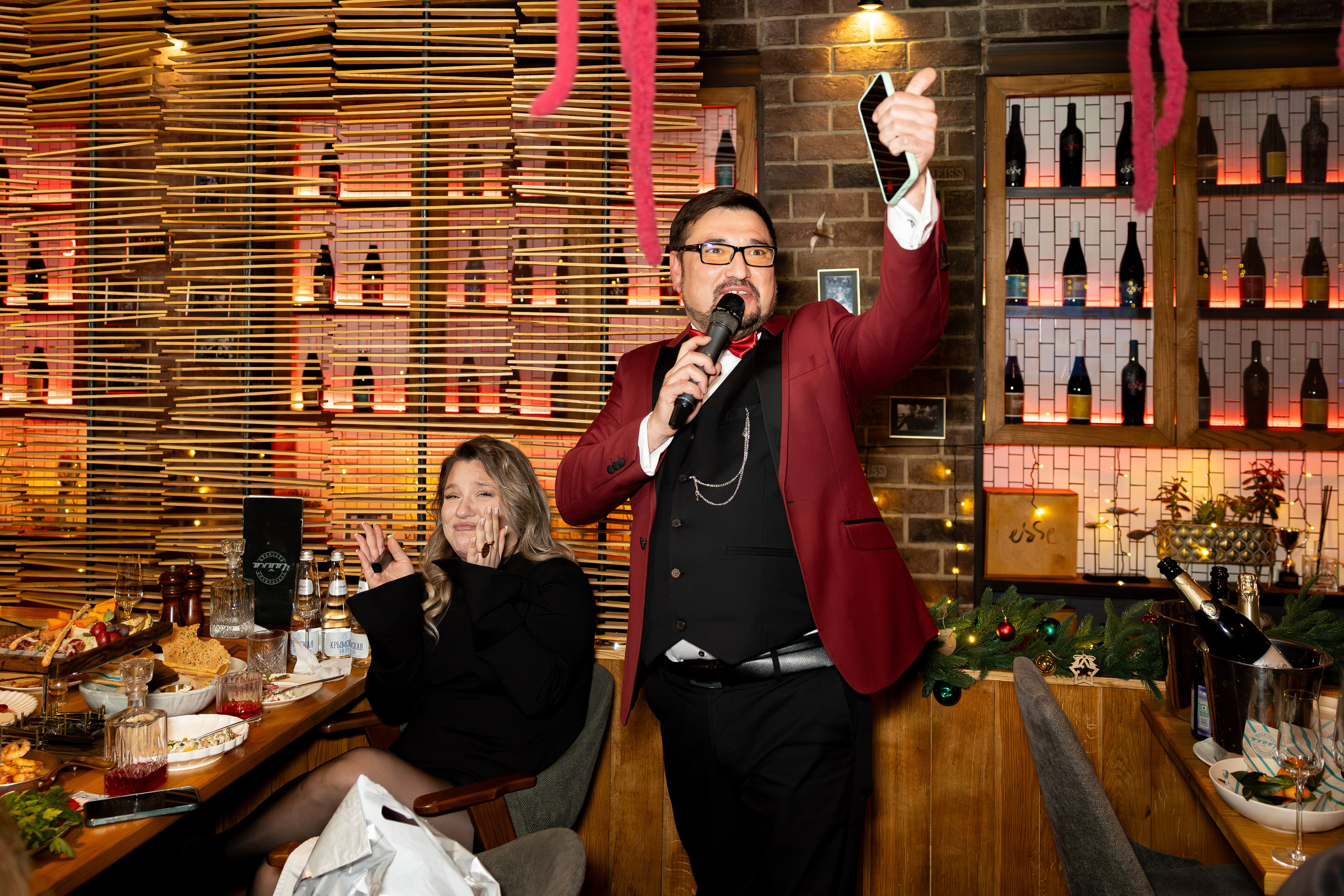 Новогодняя ночь 2026 в панорамном ресторане «Чайка». Дженбаз Павел — фотограф в Ялте