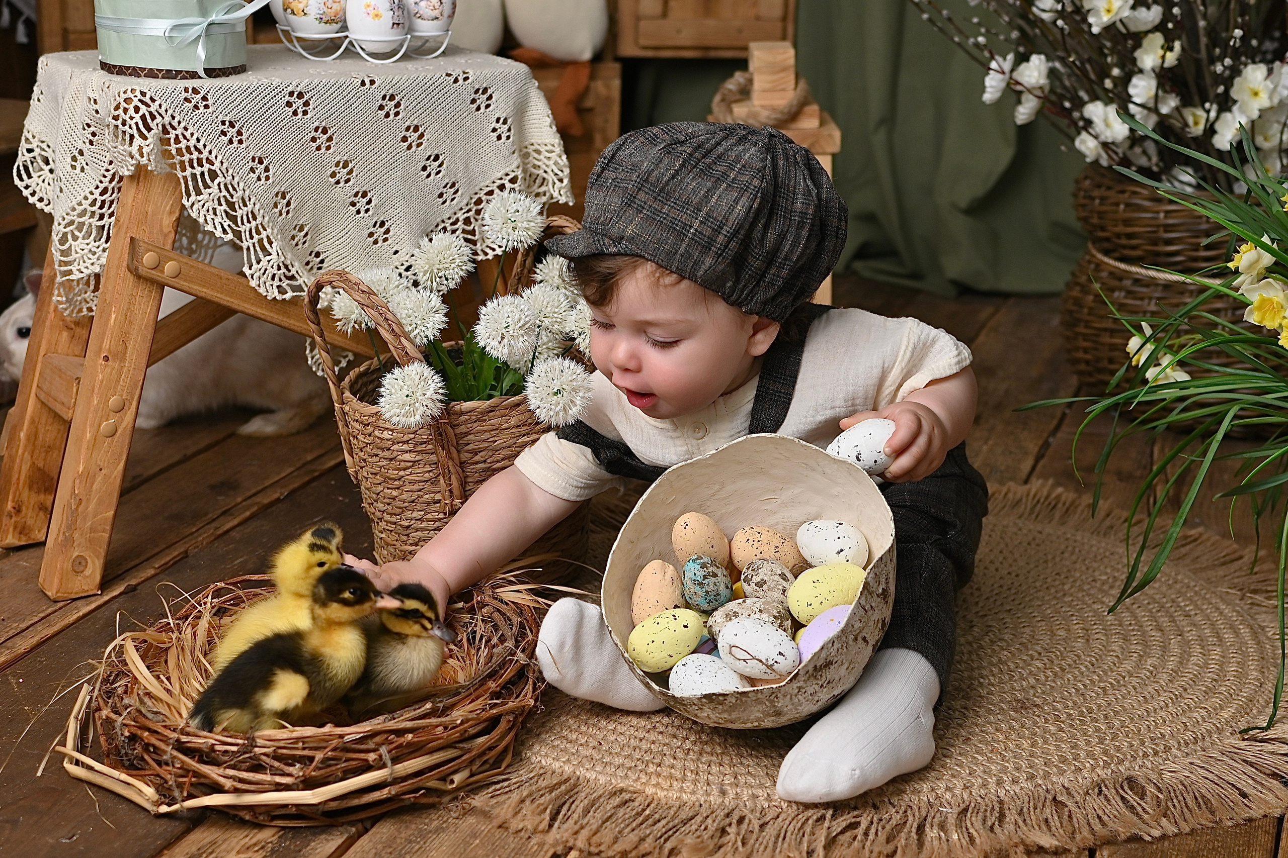 Пасха 2025. Детская фотостудия «Ягоза»