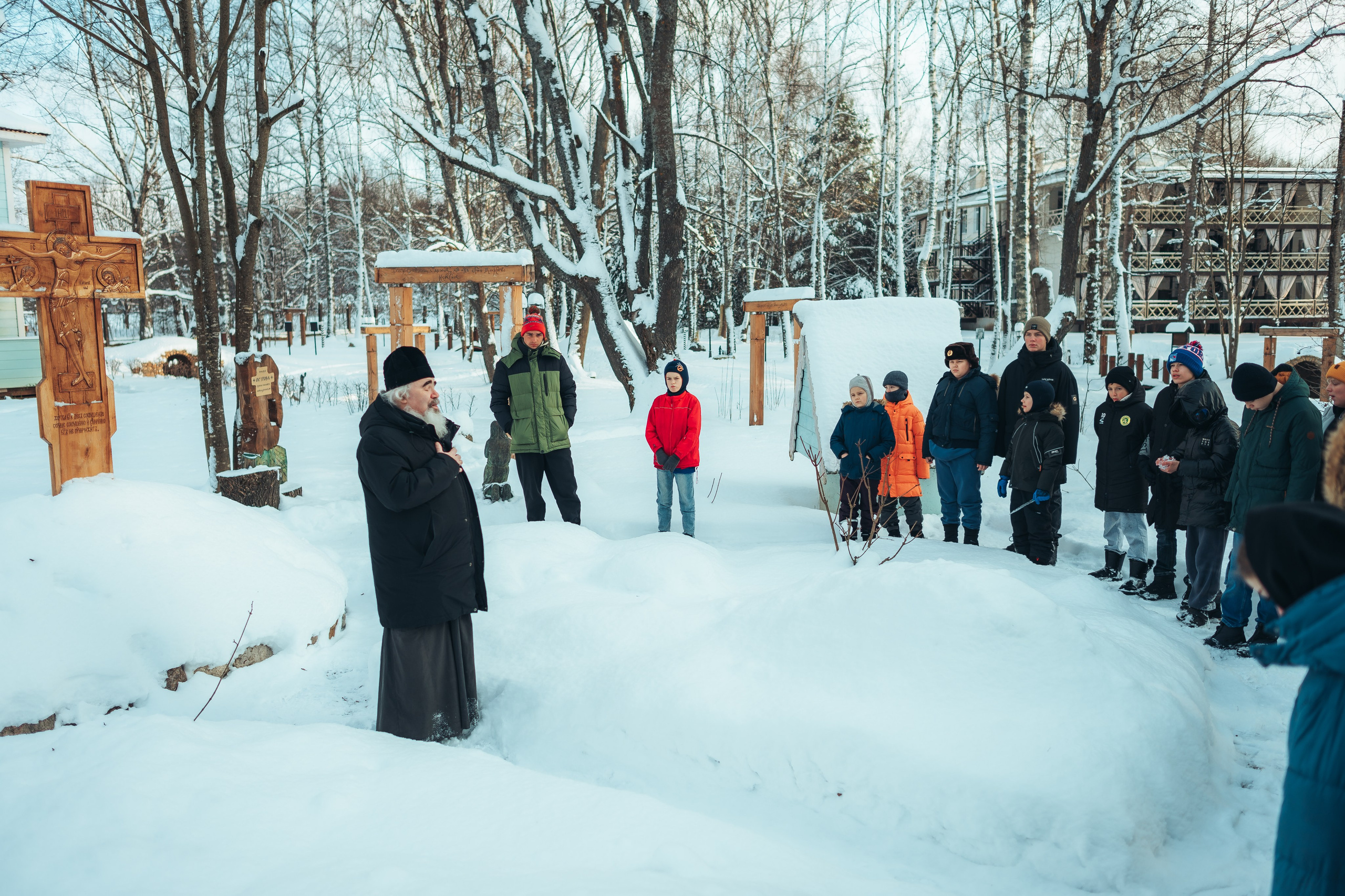 Детский лагерь — рождественская смена, 2026 год. Иван Кубик — фотограф и видеограф