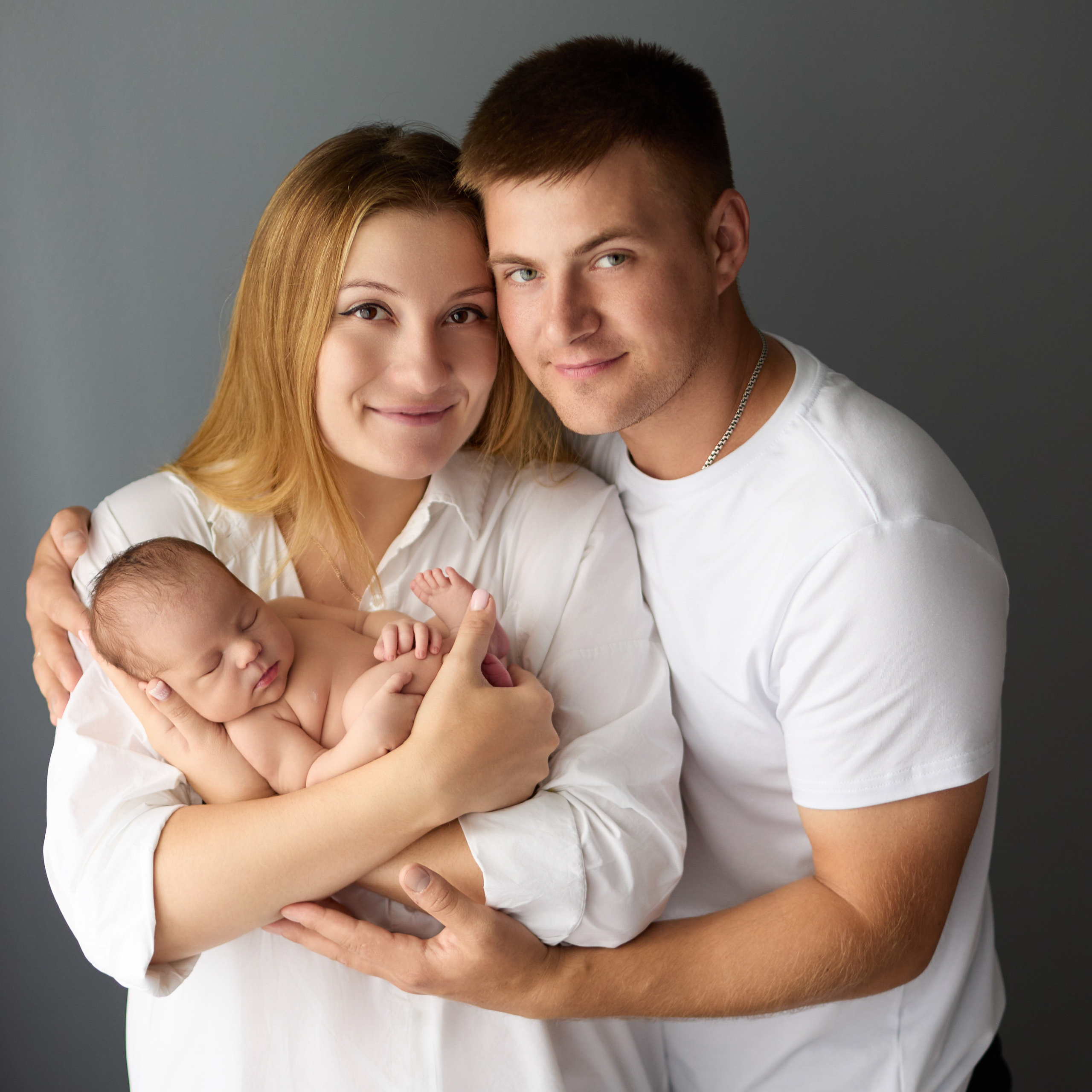 Newborn — мальчики. Фотосессия беременности в Барнауле