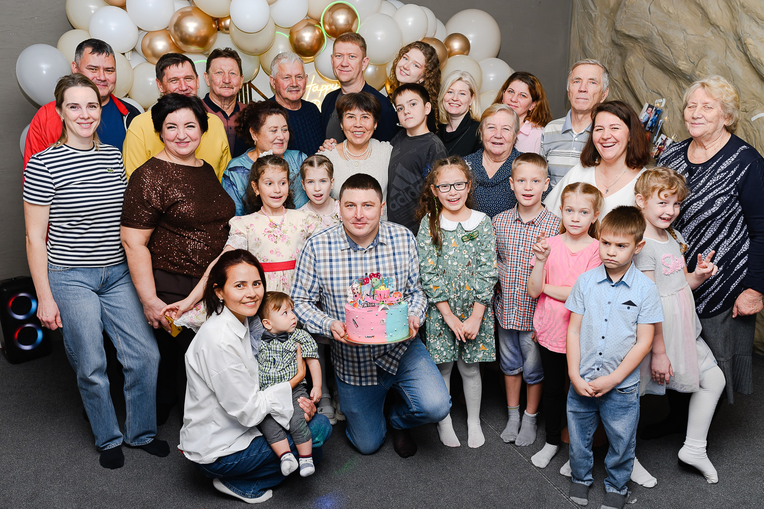 День рождения Карины и Марка. Семейный и детский фотограф в Новосибирске и Краснообске — Анна Ким