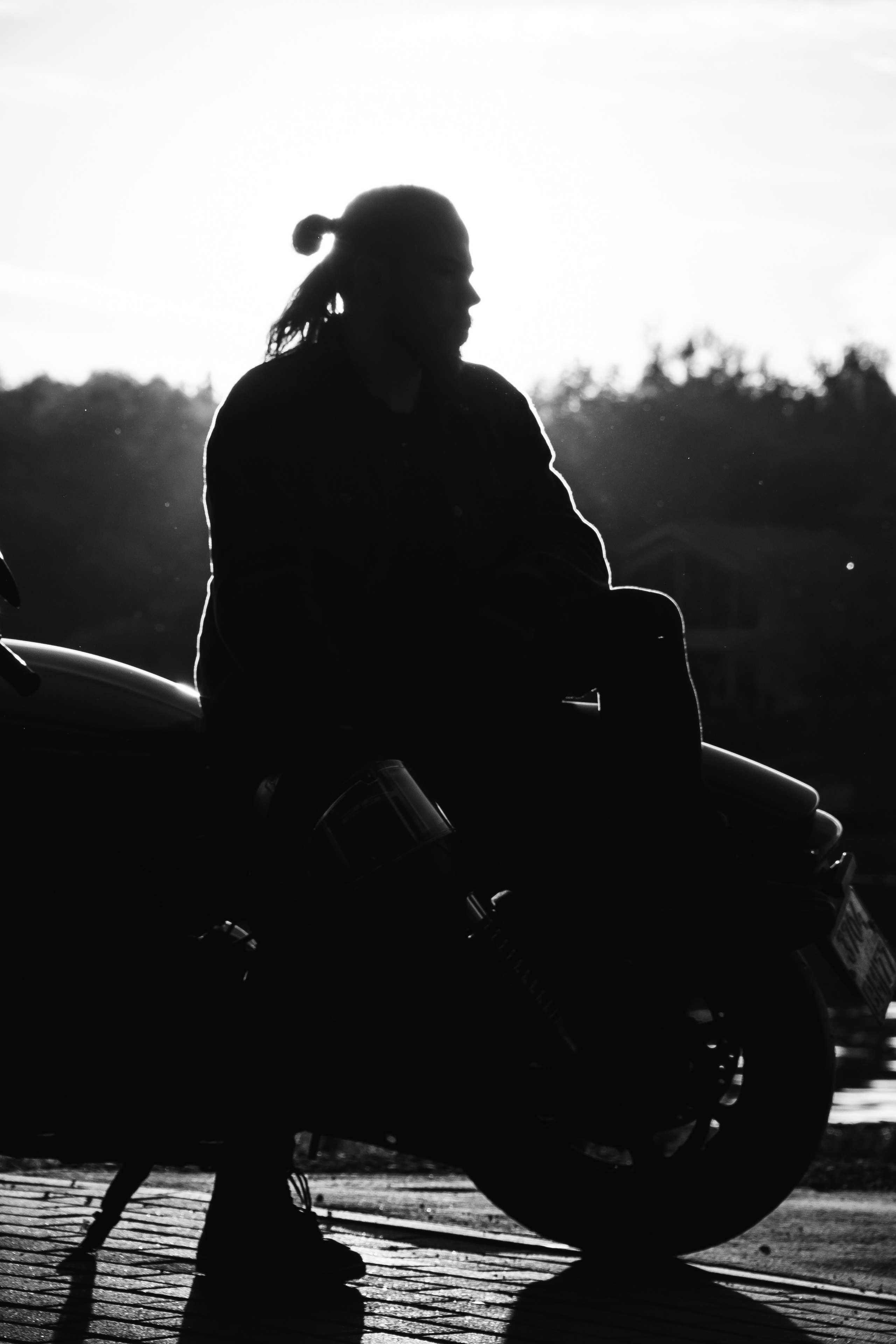 Иван и Harley Davidson. Наталия Фролова. Фотограф. Москва