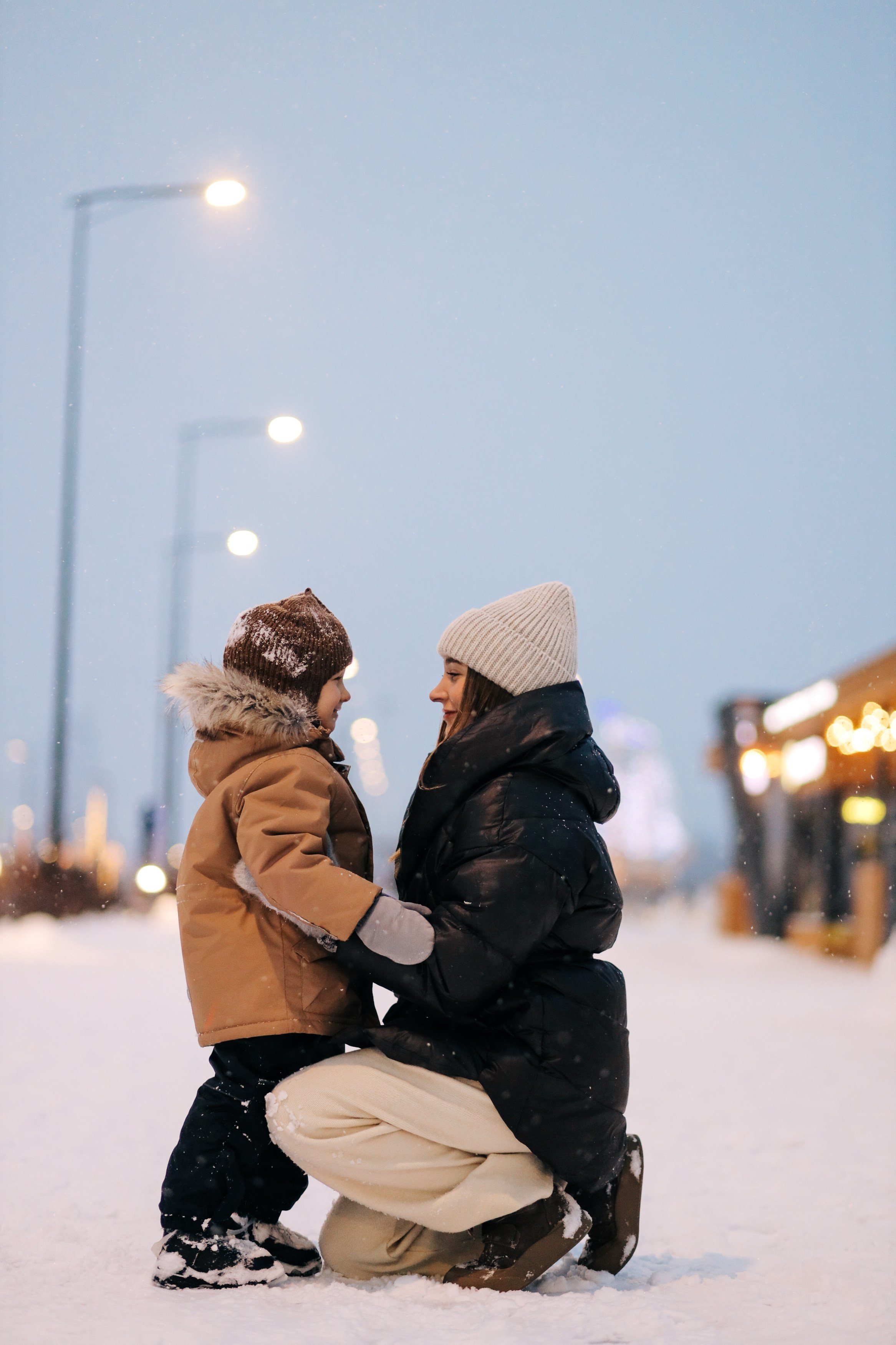 Уличная зимняя. Фотограф Кемерово