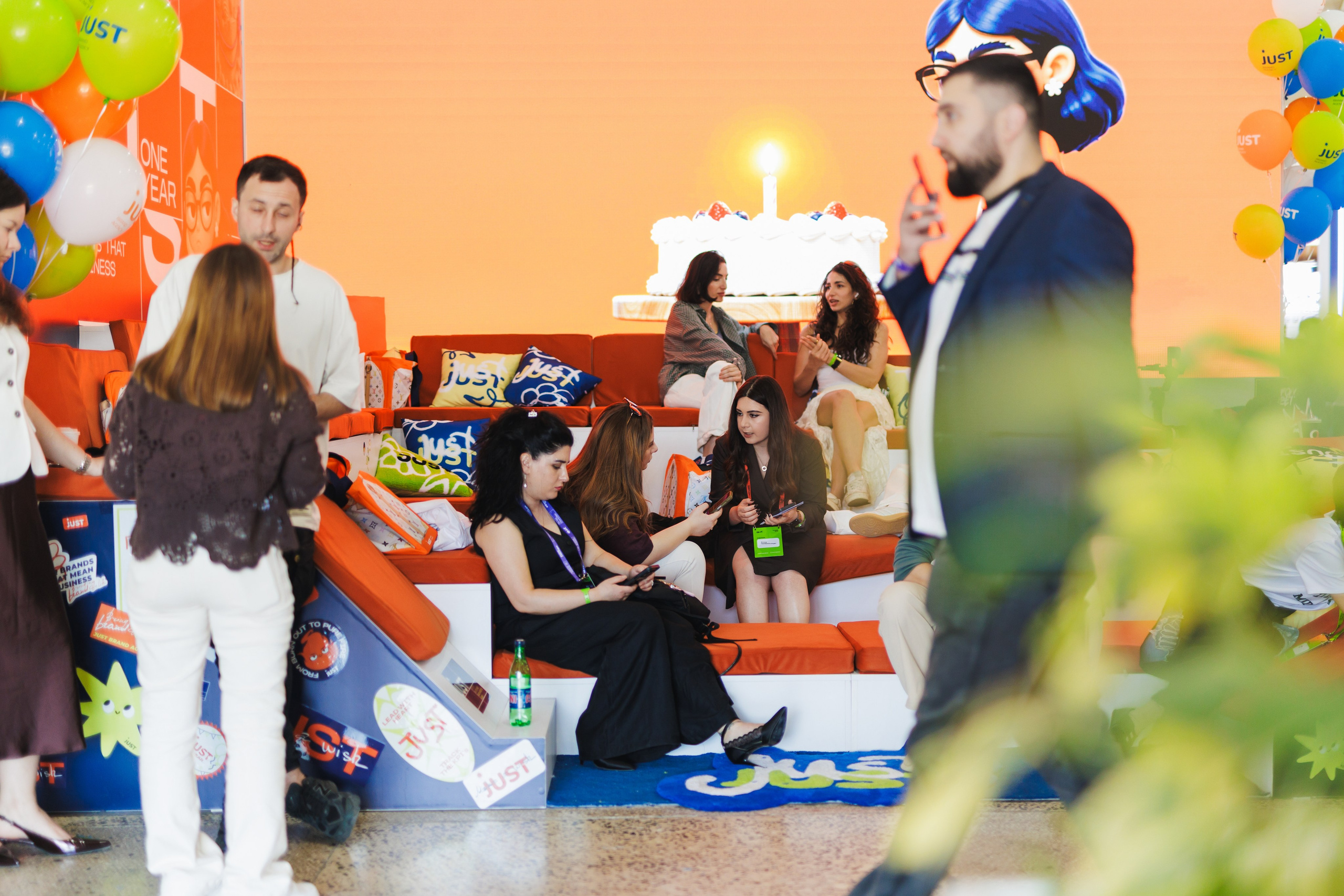 JUST ONE YEAR | MAC Yerevan. JUST BRAND AGENCY