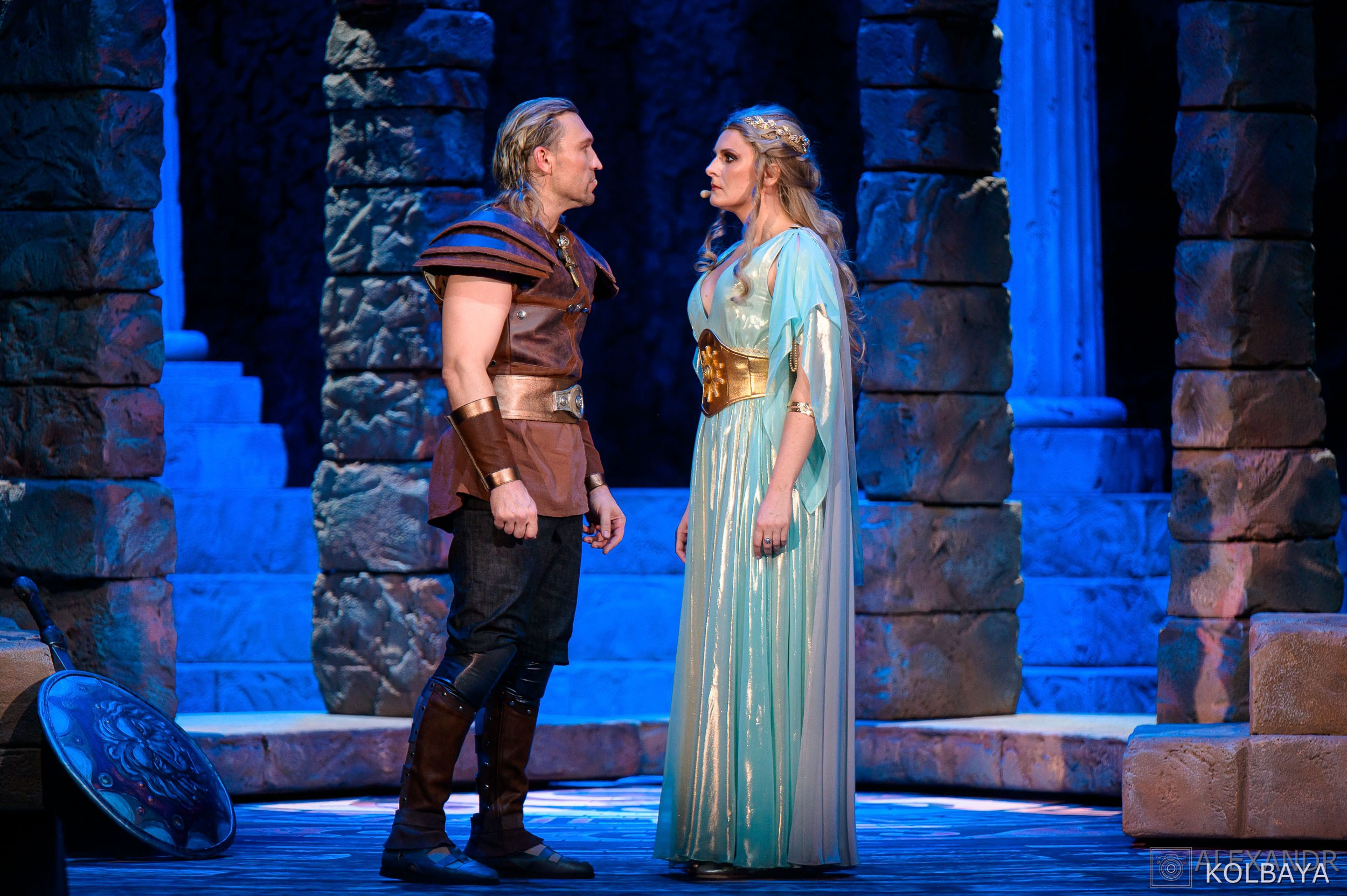 Фоторепортаж со спектакля Гладиатор в Театре Терезы Дуровой. Концертный и театральный репортажный фотограф в Москве Александр Колбая