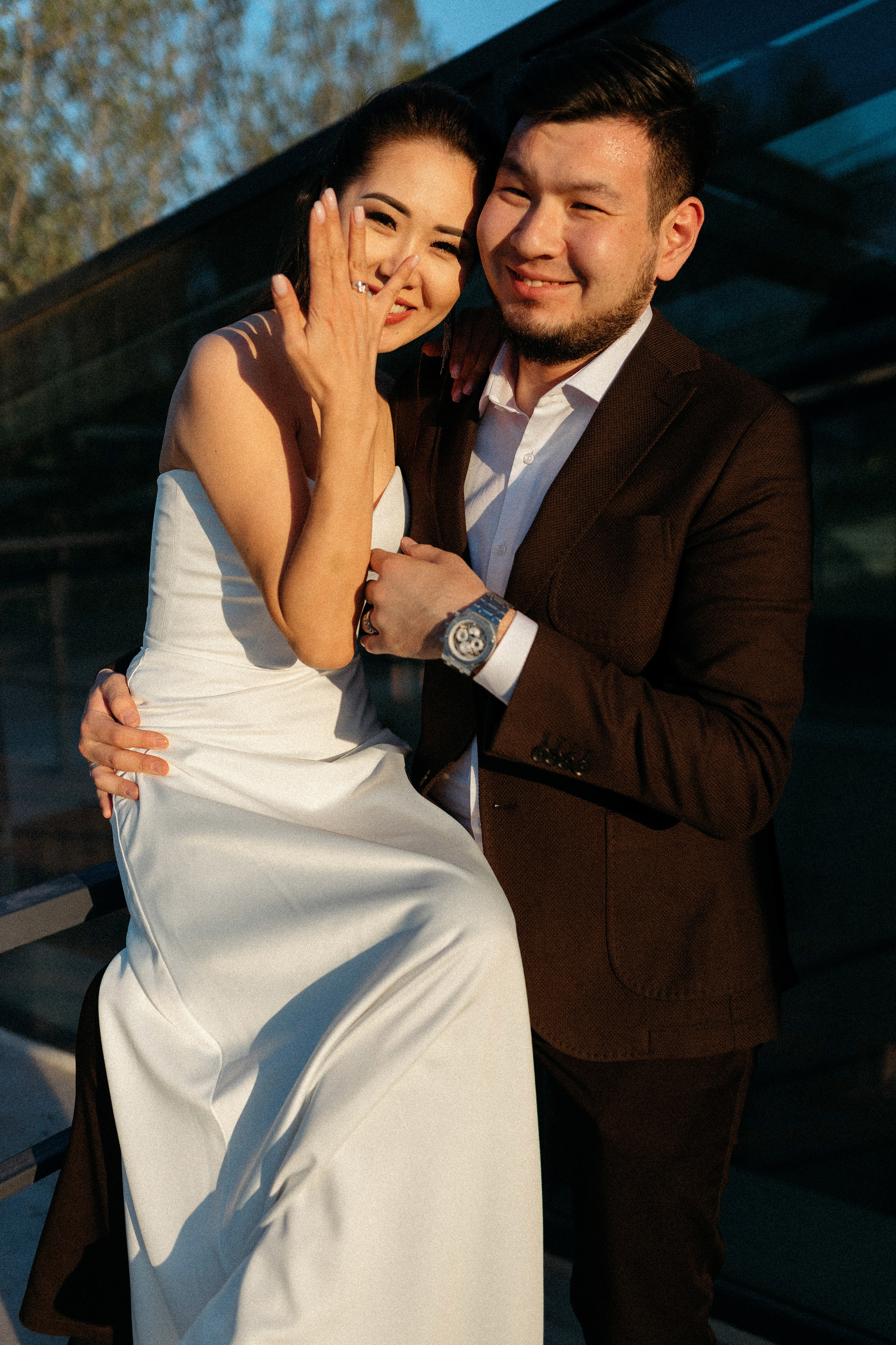 Побег на крышу. Досхан и Жанна