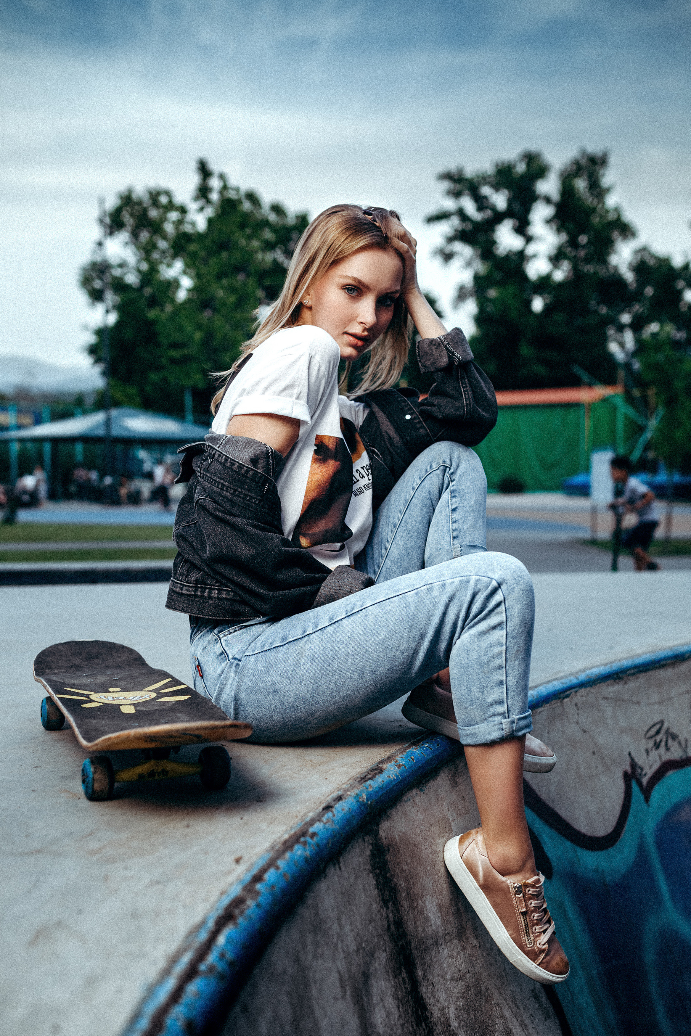2019. Skate park. Дарина