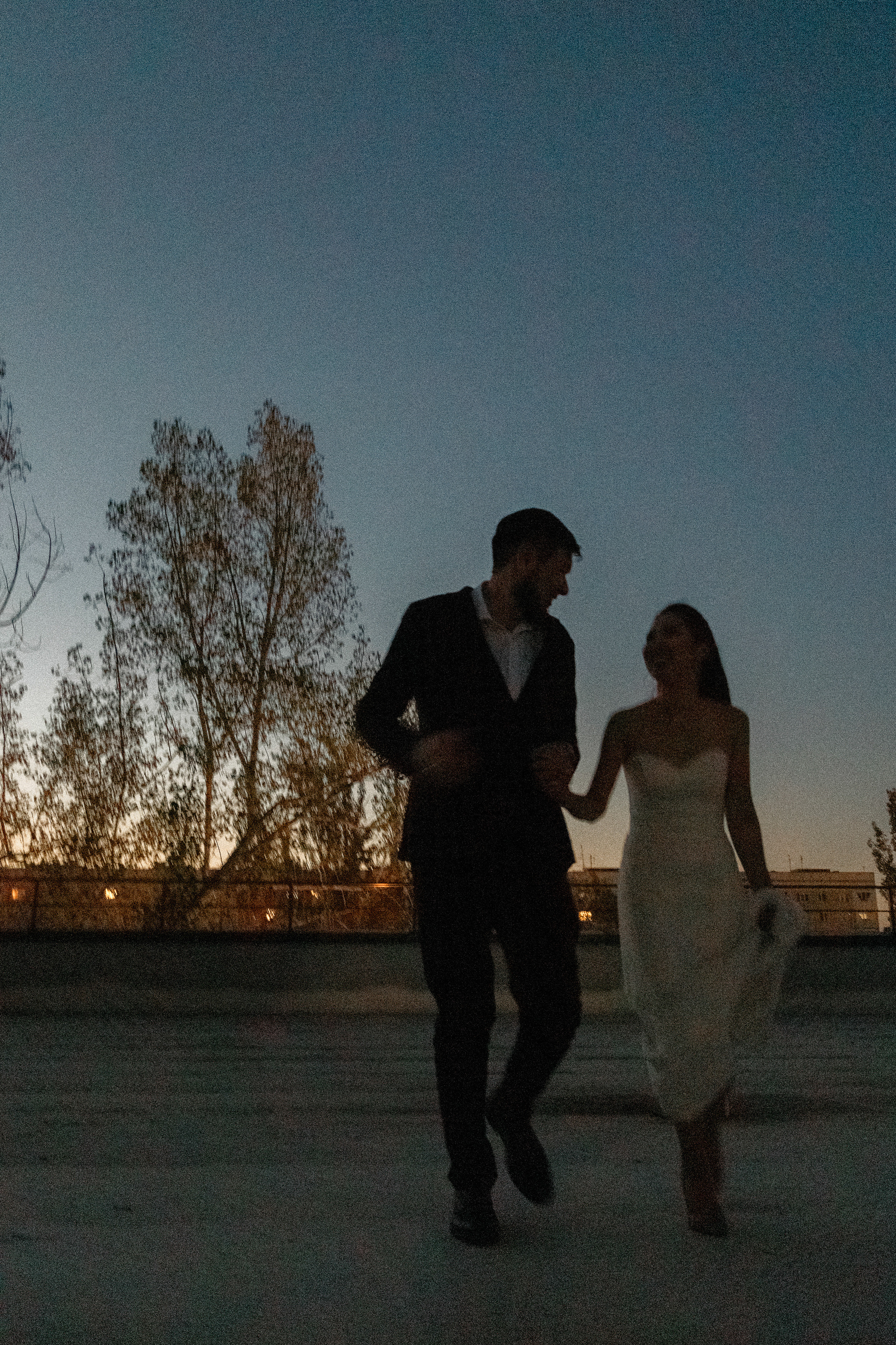 Побег на крышу. Досхан и Жанна