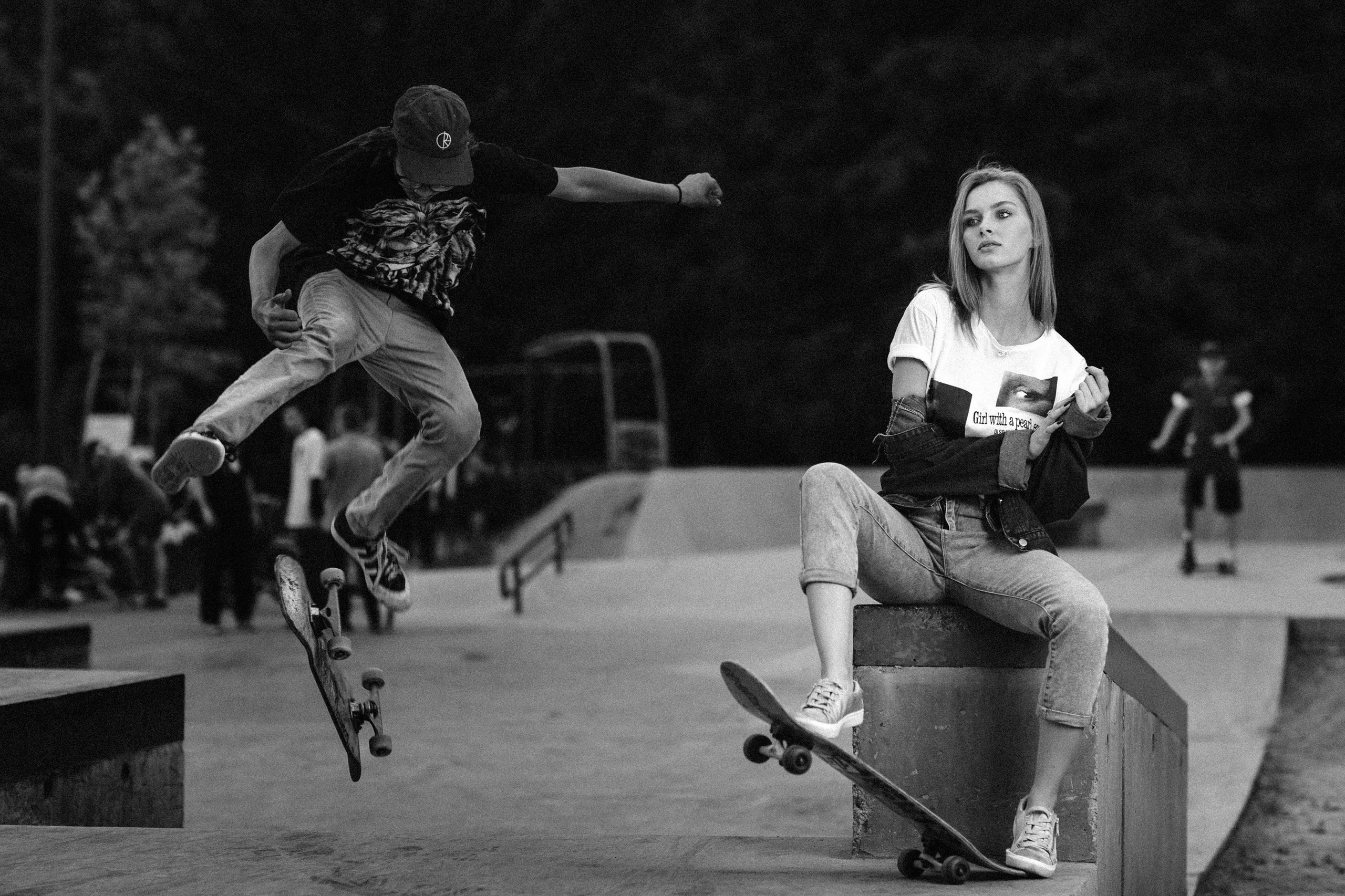 2019. Skate park. Дарина