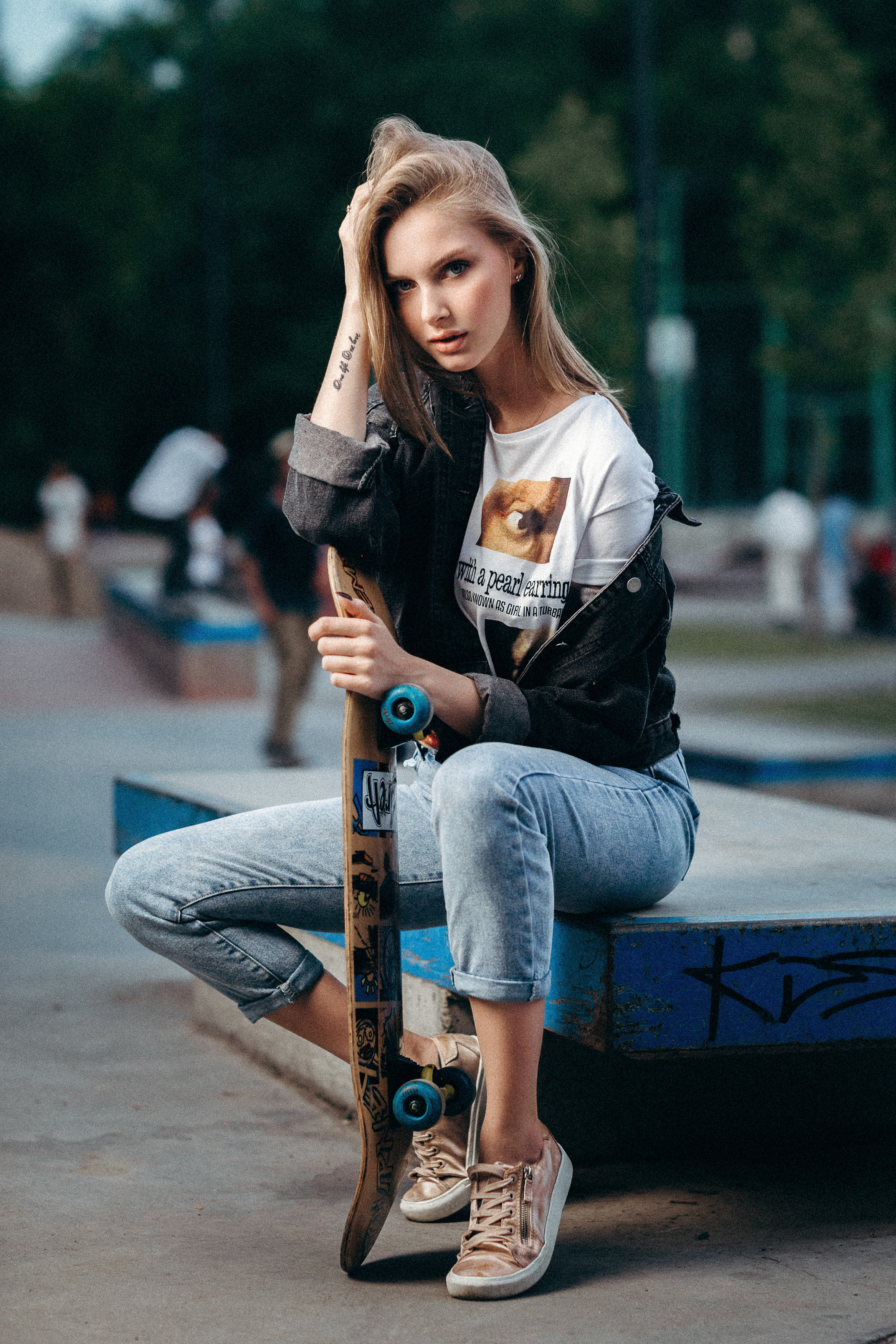 2019. Skate park. Дарина