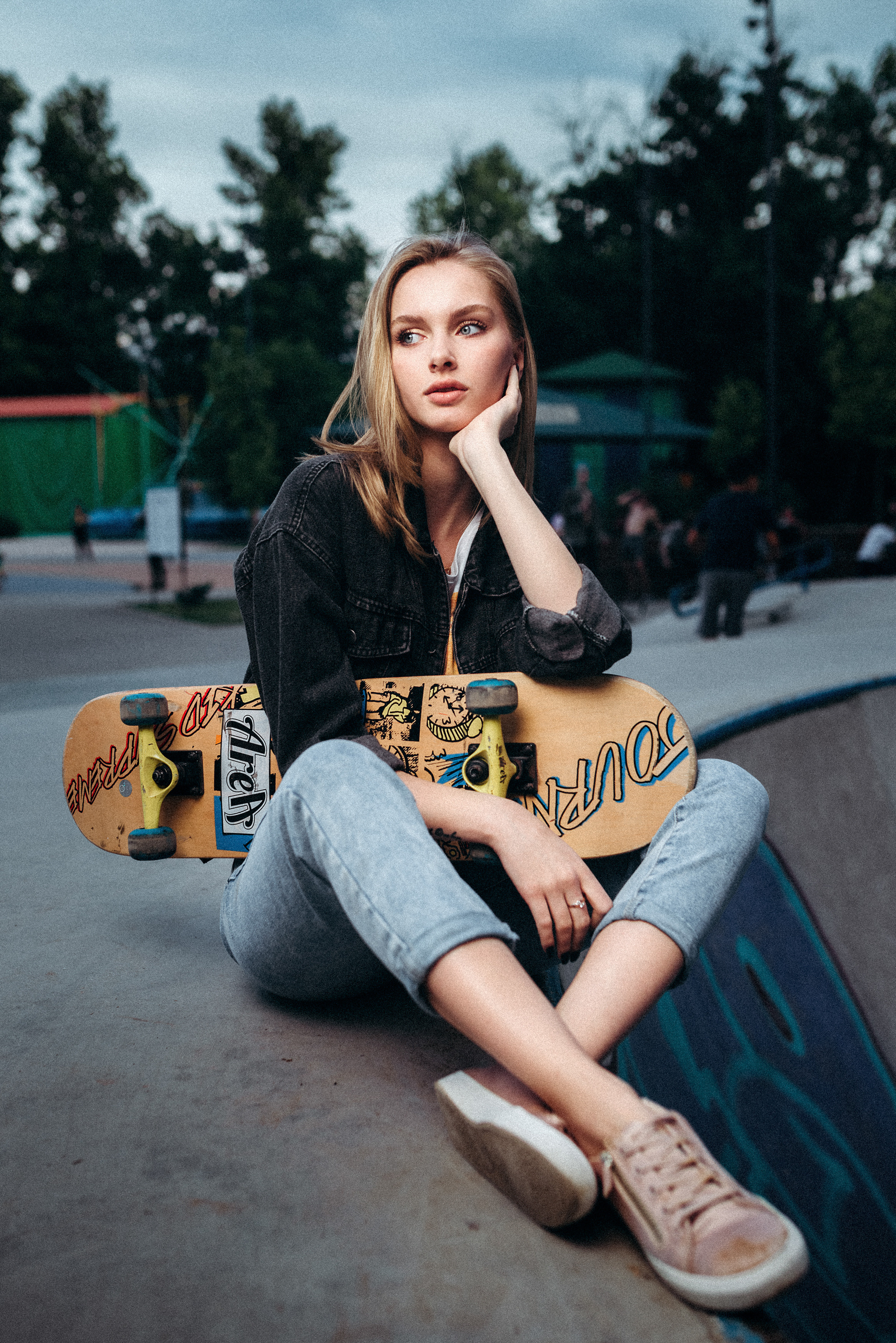 2019. Skate park. Дарина