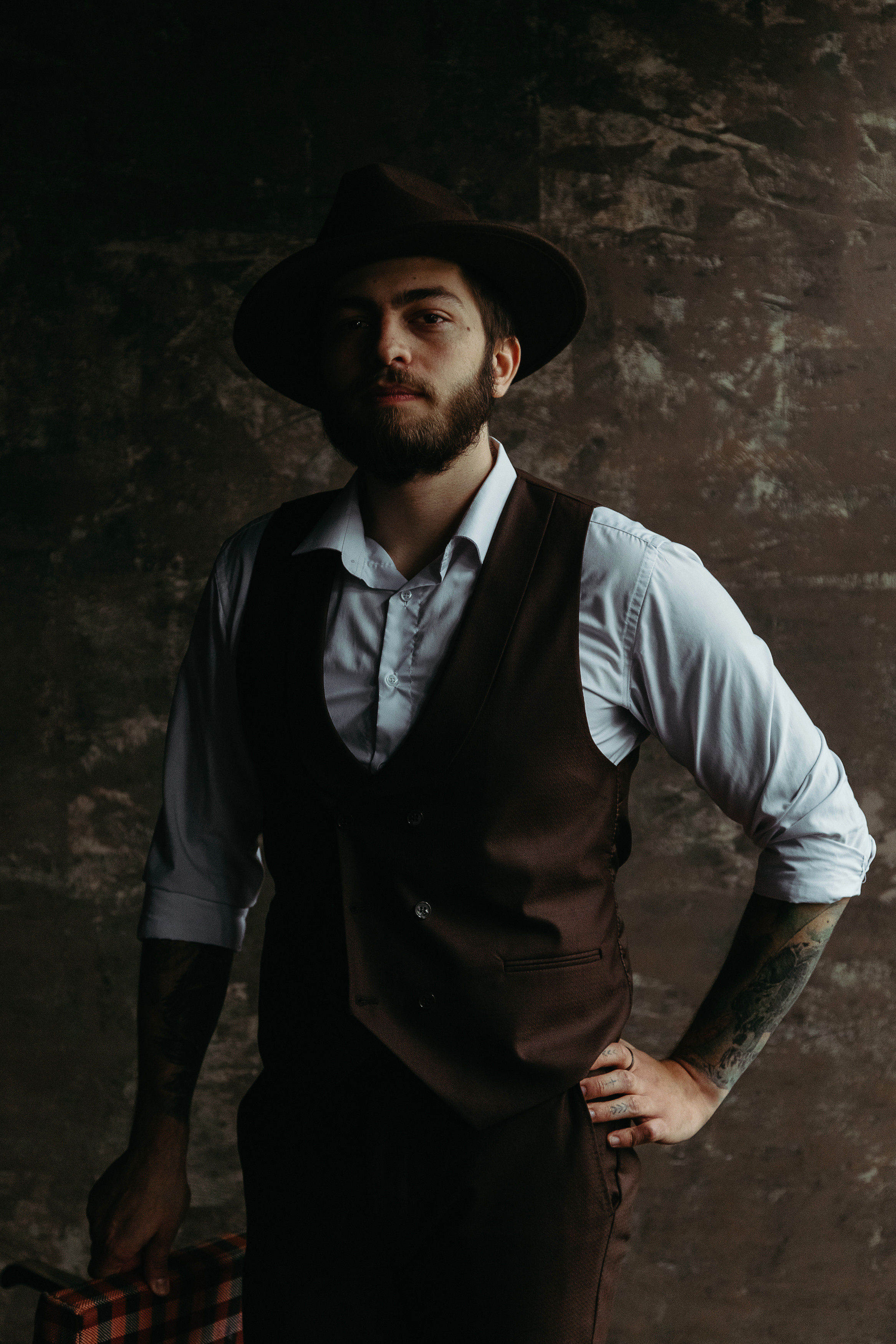 2021. Студийная съемка с Димой, а он на стиле…