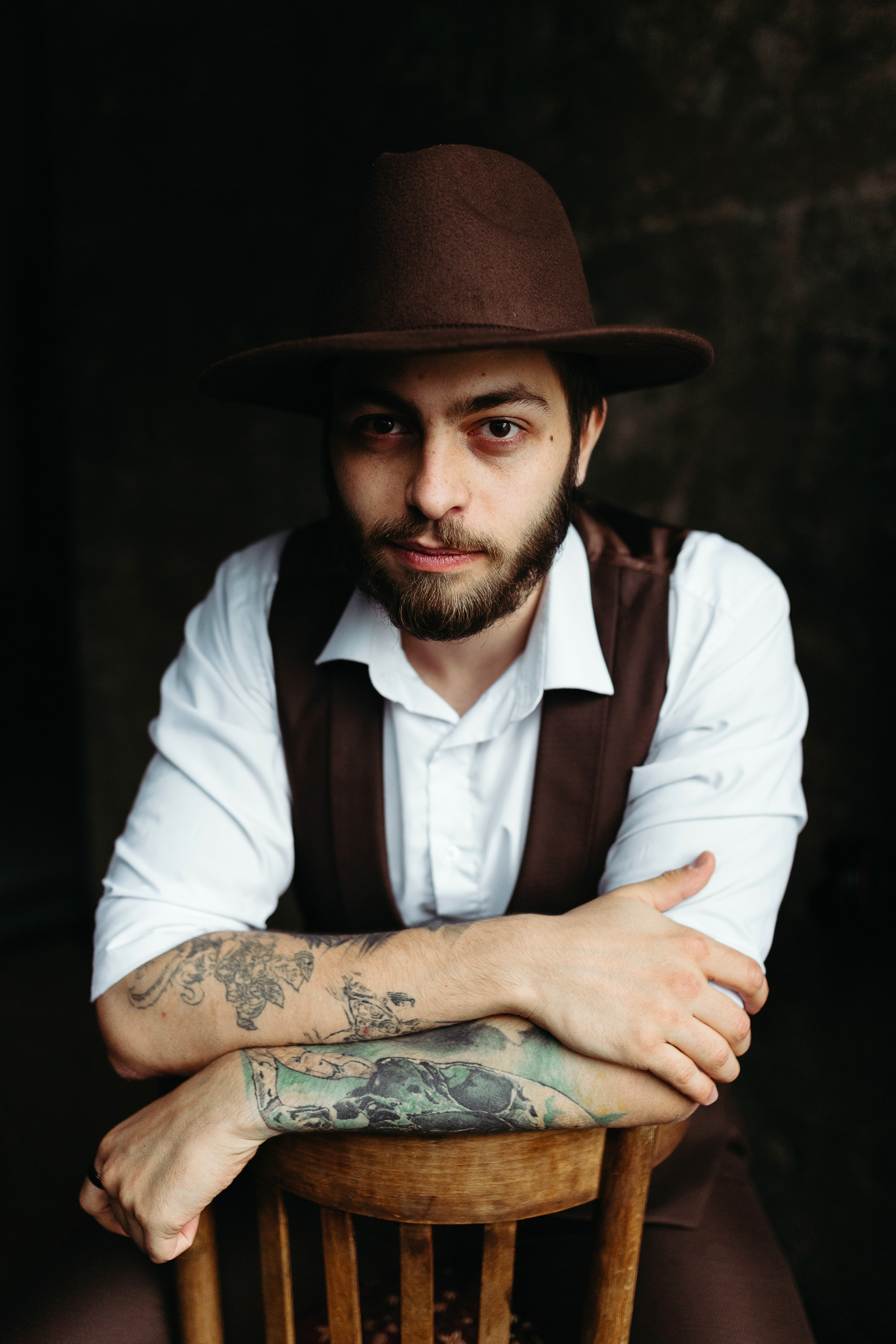 2021. Студийная съемка с Димой, а он на стиле…