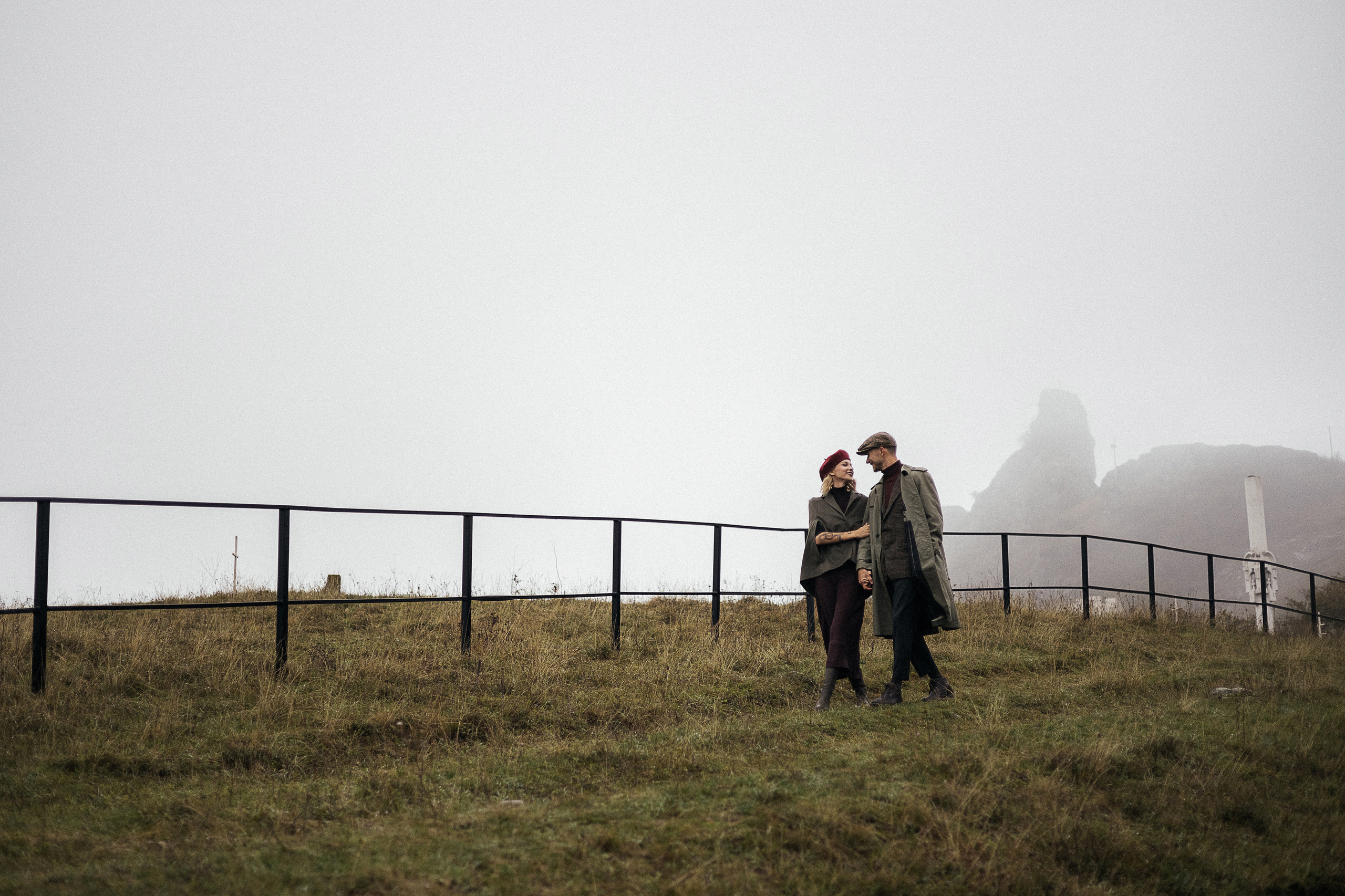 Грузинские горы. Артур и Эвелина