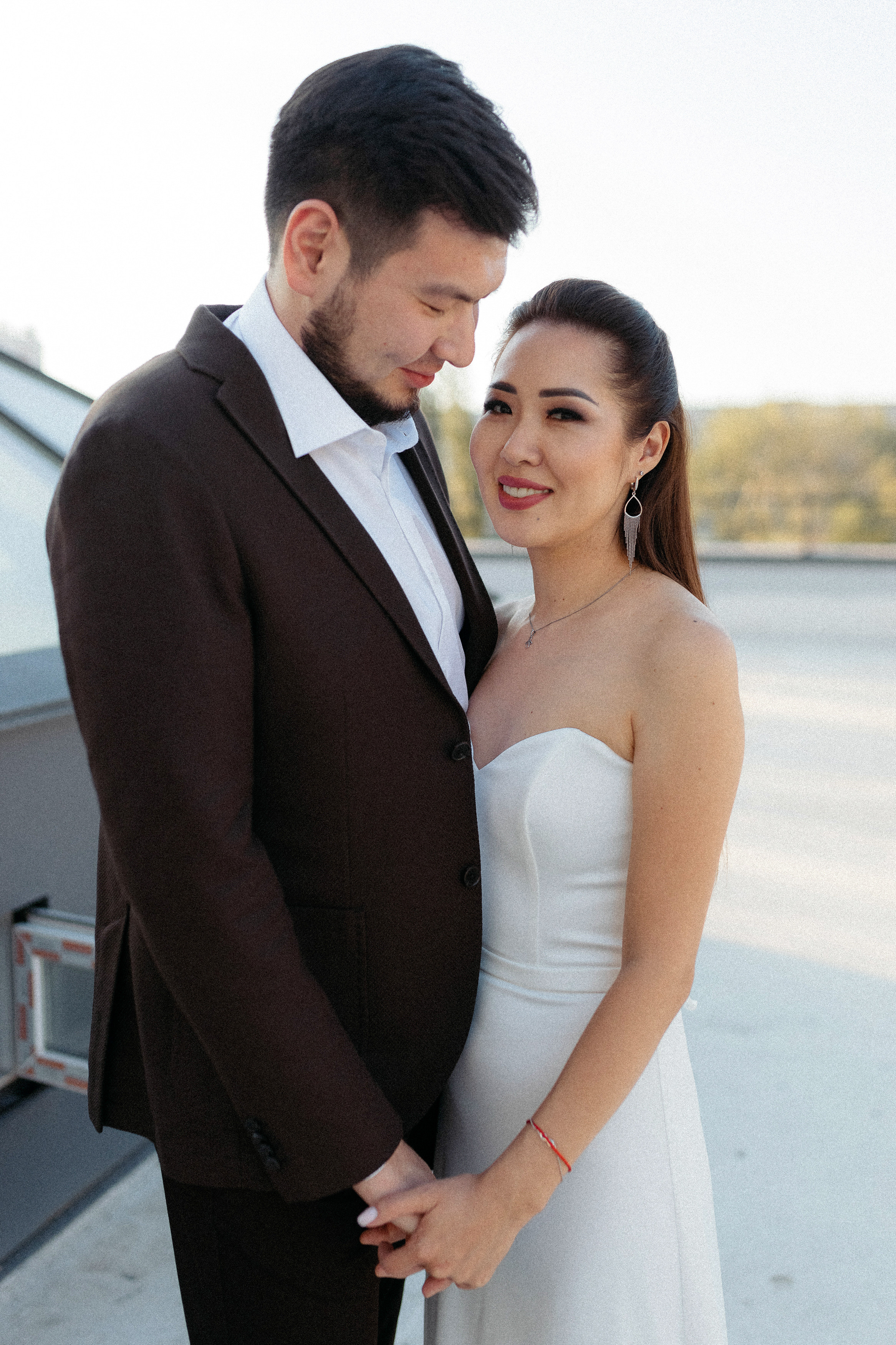 Побег на крышу. Досхан и Жанна