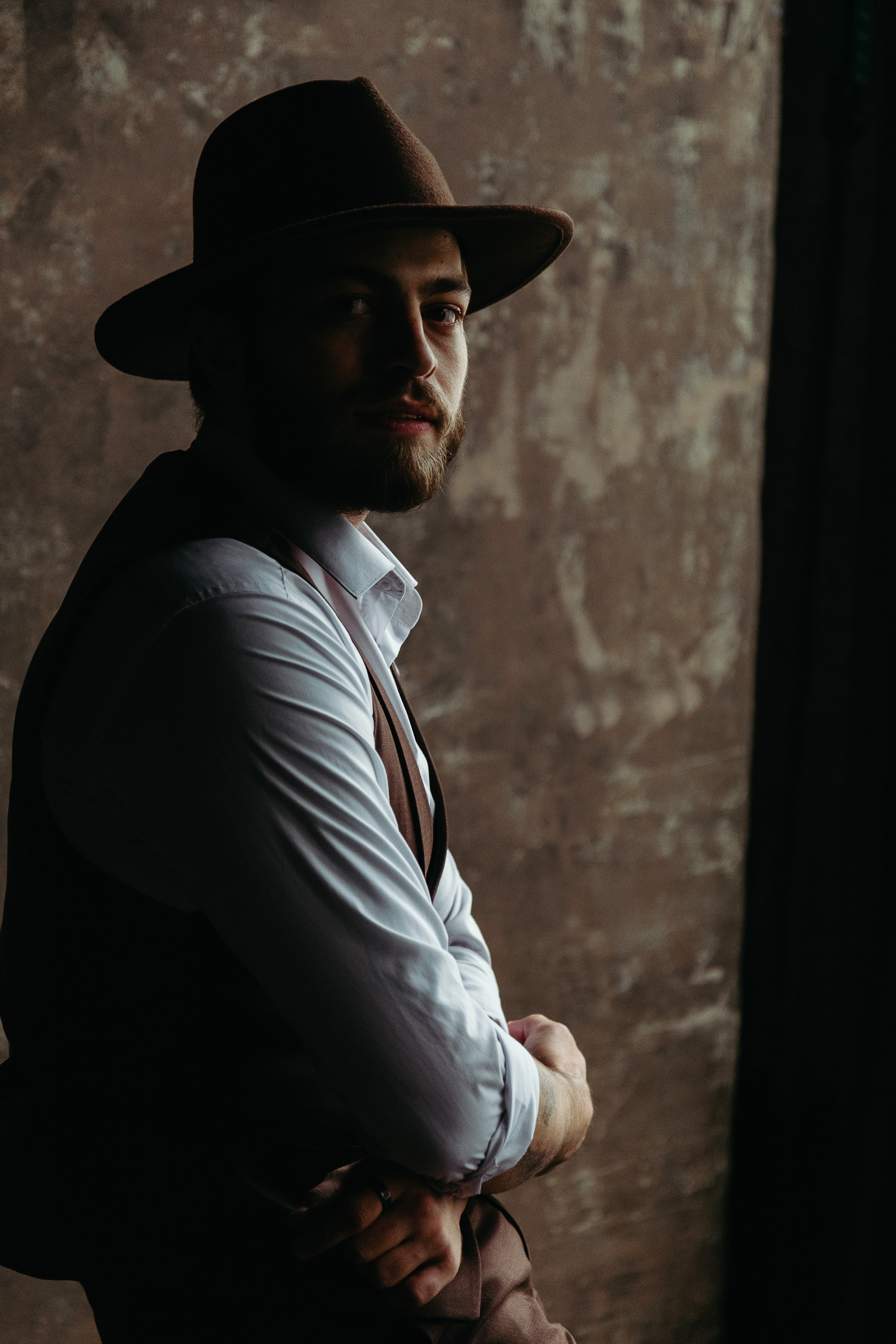 2021. Студийная съемка с Димой, а он на стиле…