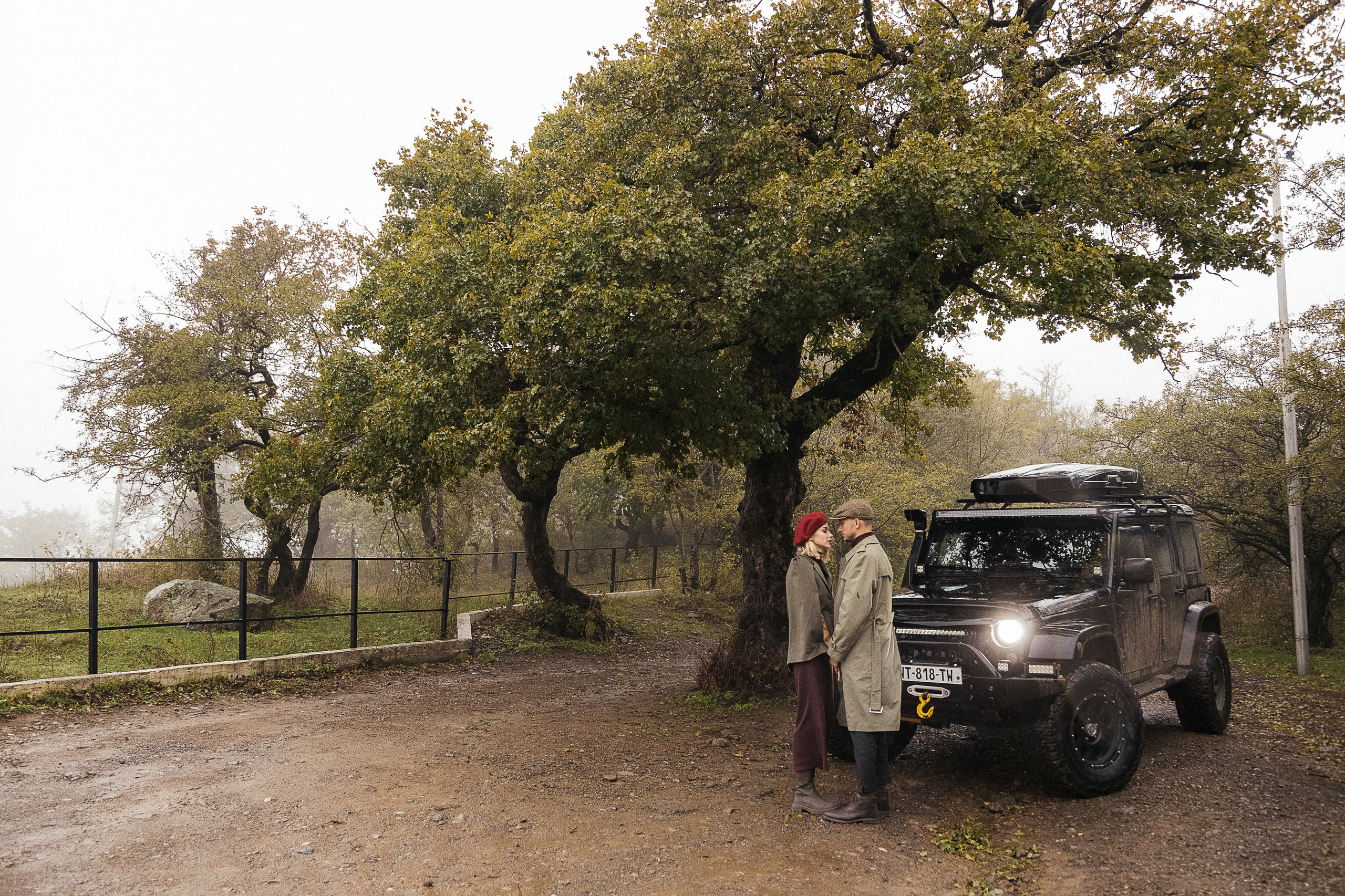 Грузинские горы. Артур и Эвелина