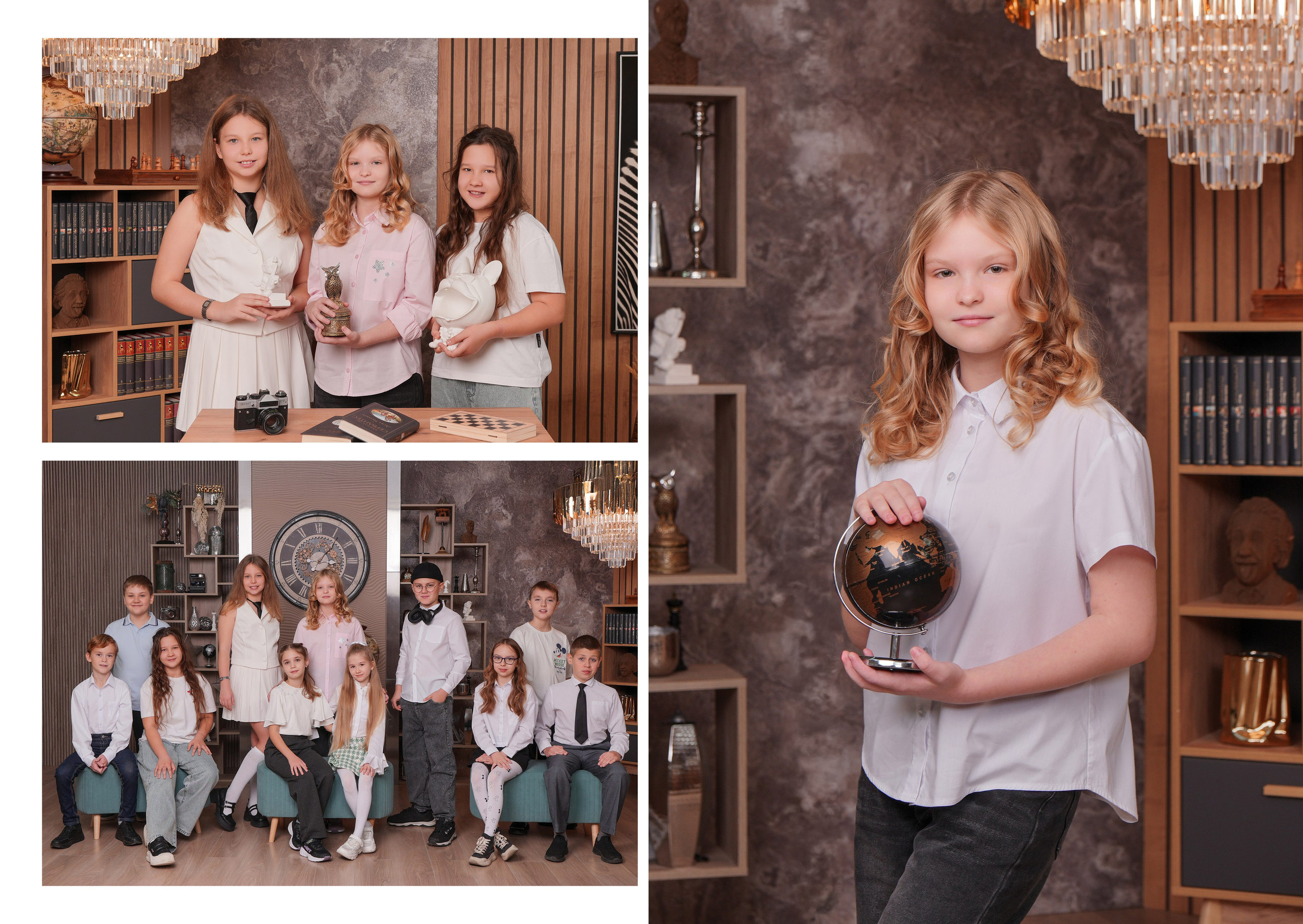 ЛИЦЕЙ 64 4 В. Красивый выпускной альбом в Краснодаре