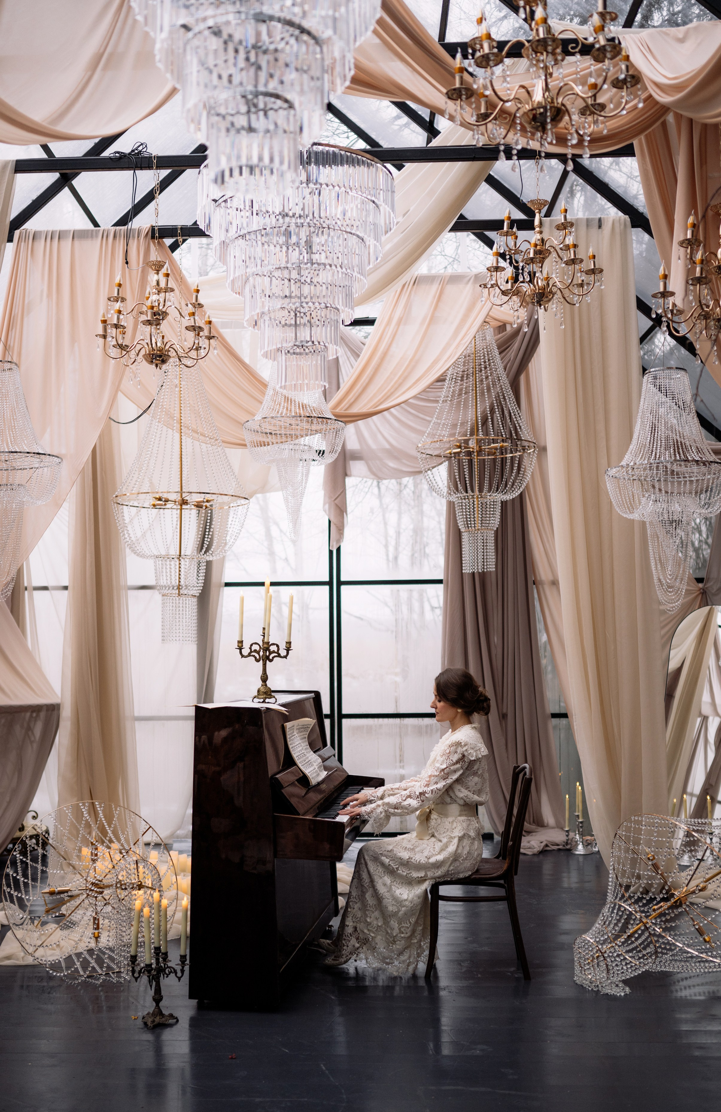 Съёмка для пианистки. Фотограф в Москве Алёна Степутенко