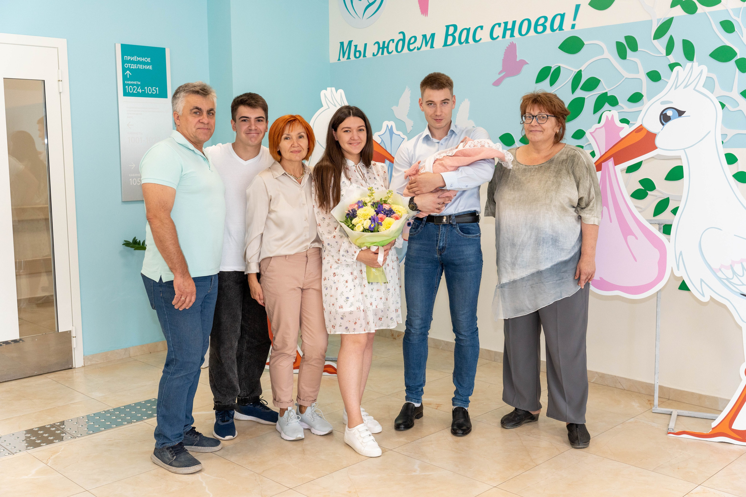 Выписка из роддома. Фотограф на Крещение и Венчание в Туле, детский и семейный фотограф