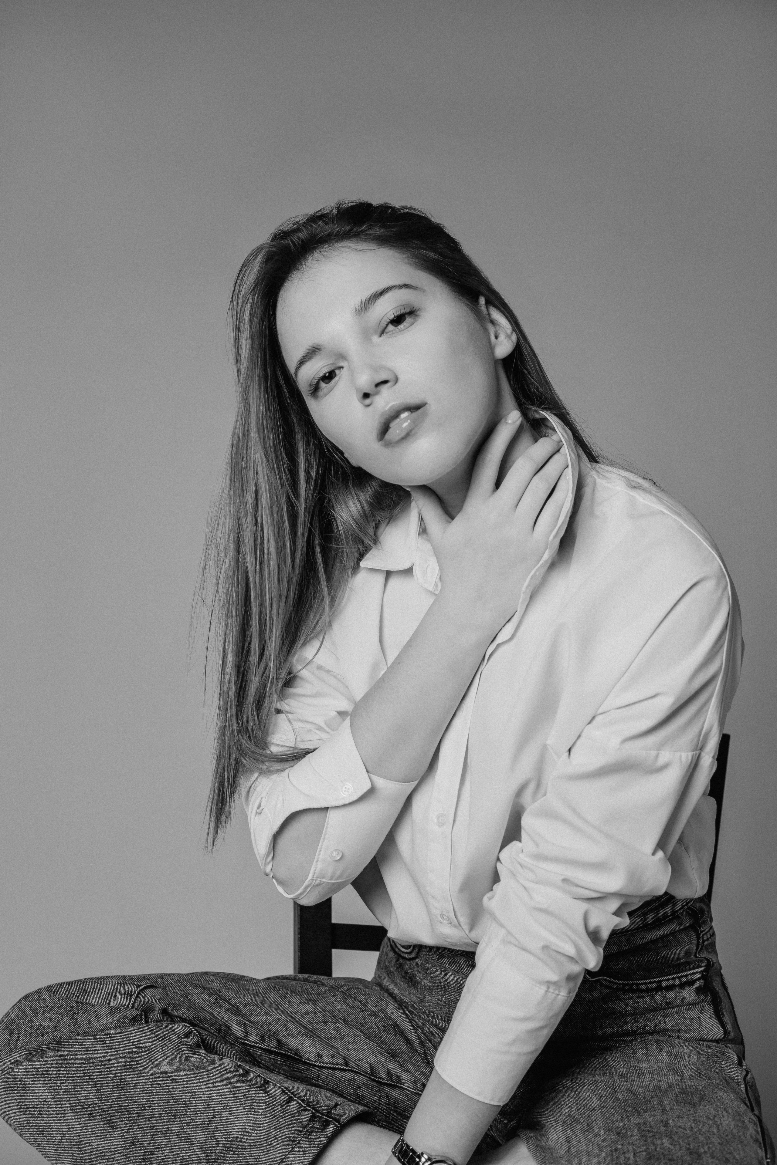 Студийный женский портрет. Фотограф Новокубанск Армавир Федосеева Алина