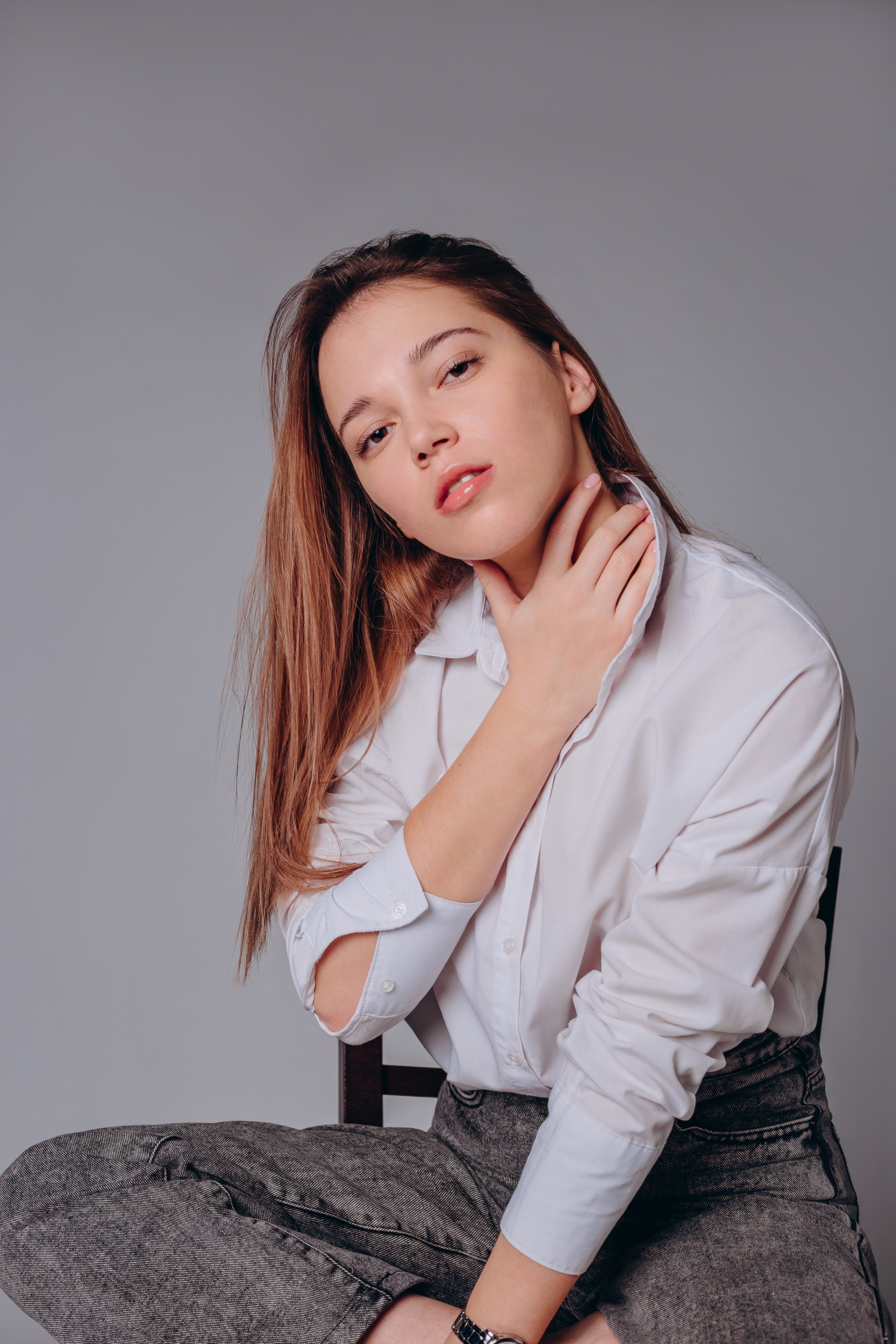 Студийный женский портрет. Фотограф Новокубанск Армавир Федосеева Алина