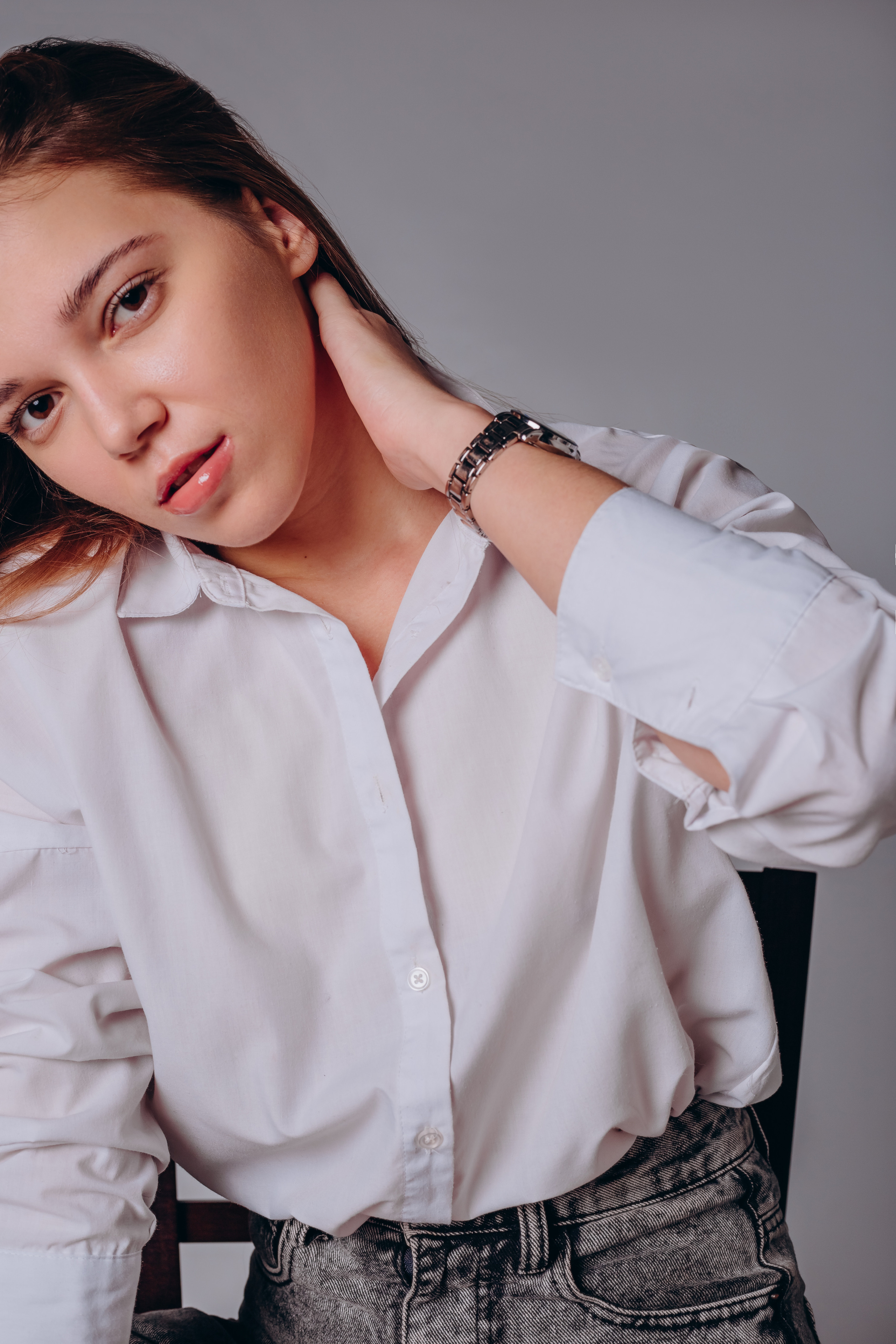 Студийный женский портрет. Фотограф Новокубанск Армавир Федосеева Алина