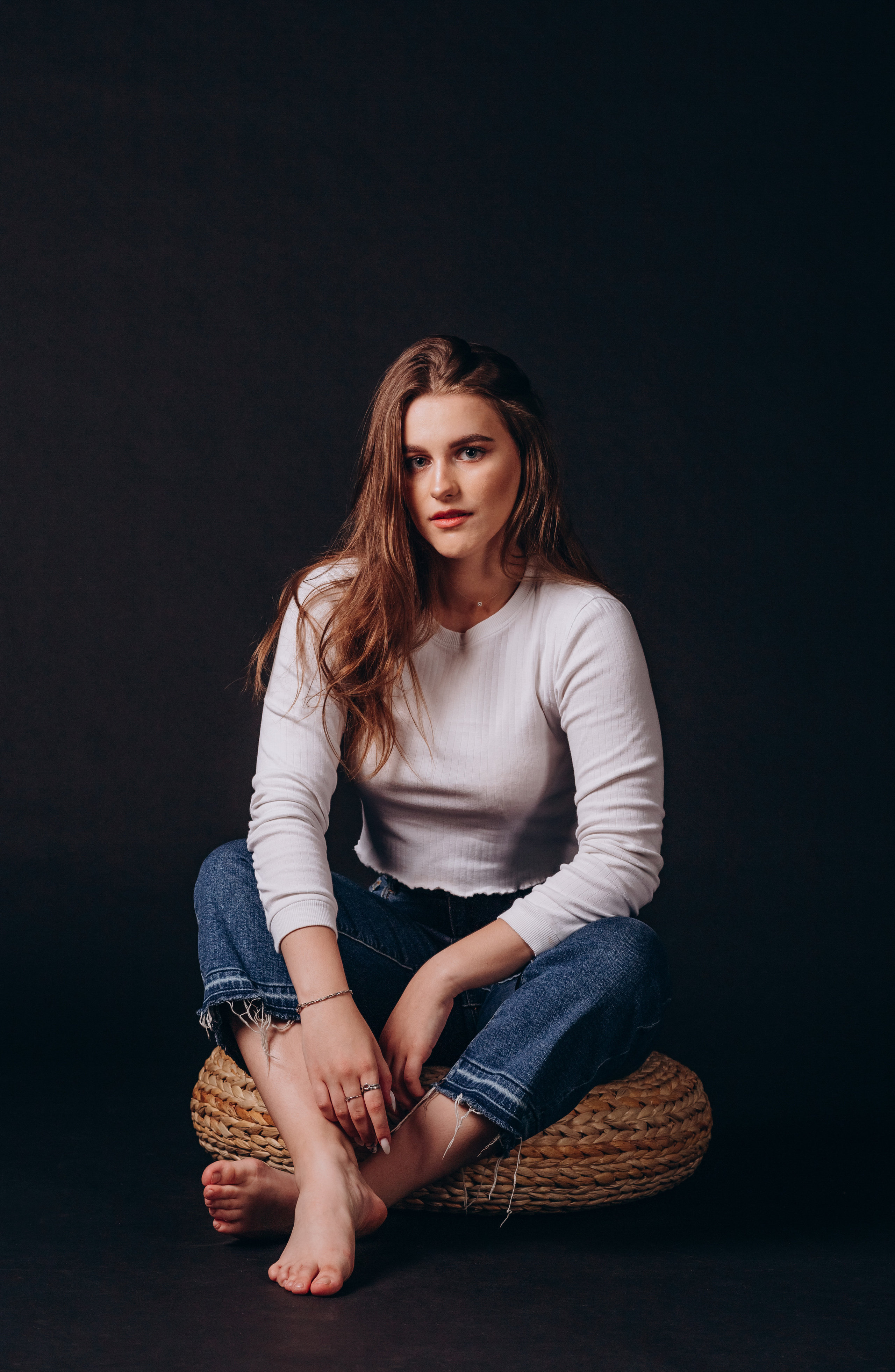 Студийный женский портрет. Фотограф Новокубанск Армавир Федосеева Алина