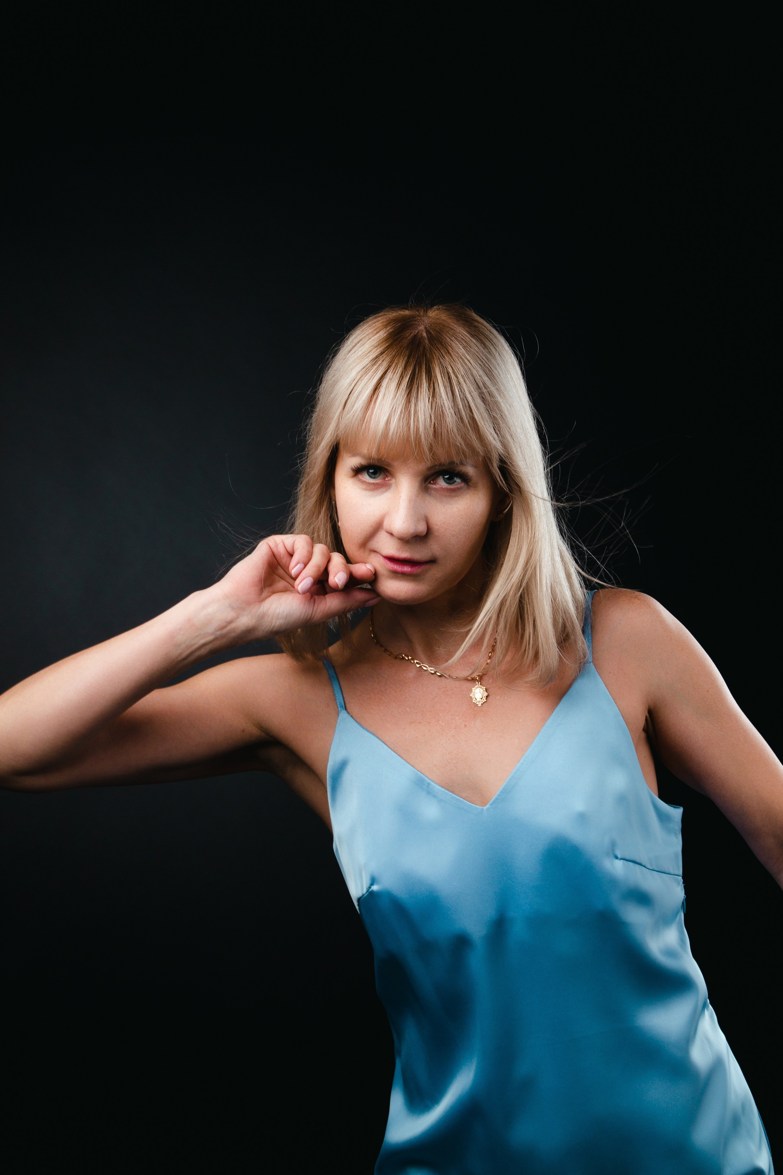 Портрет в студии. Марина. Фотограф в Екатеринбурге Пойгина Елена