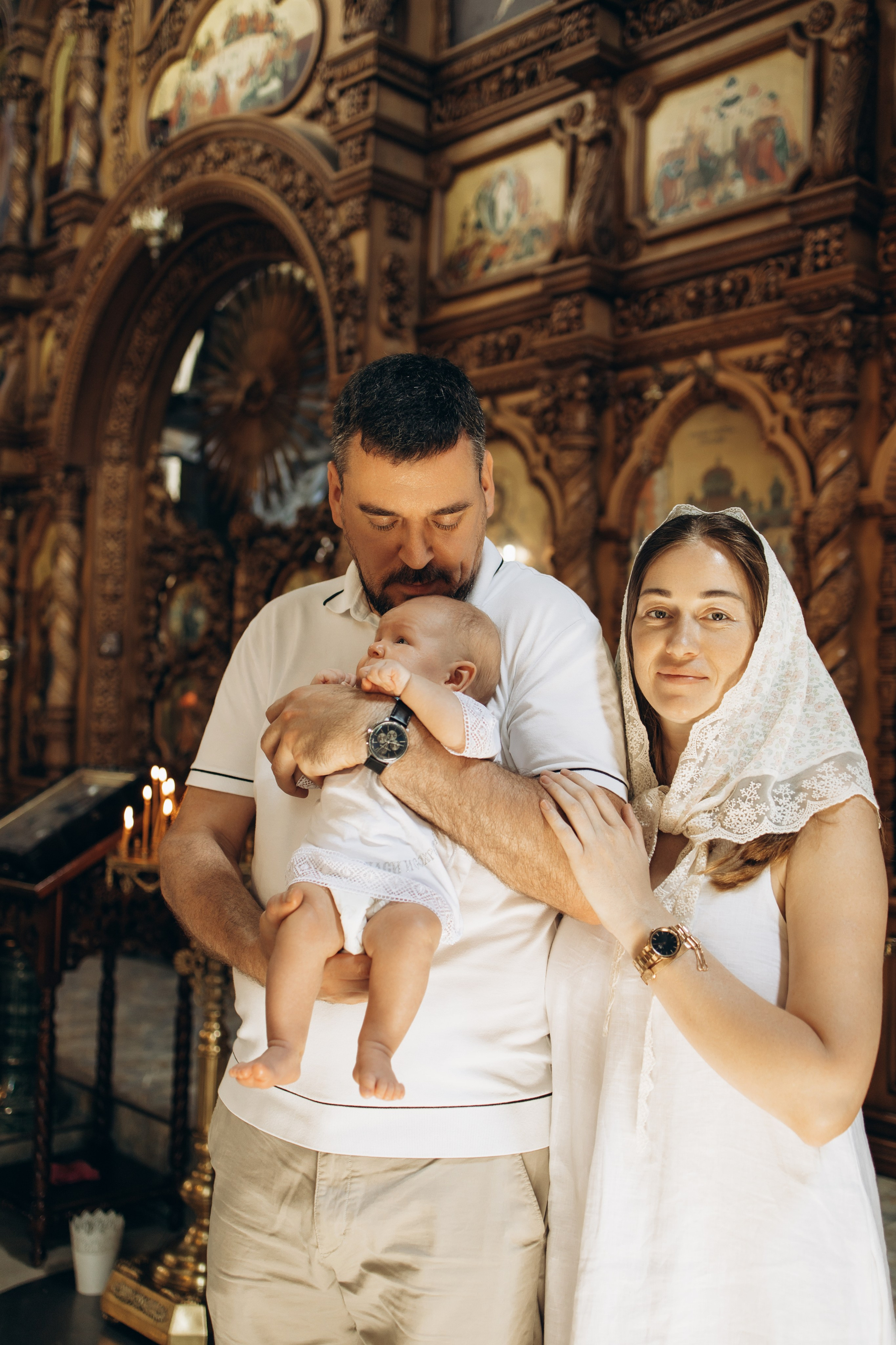Крещение Ивана. Самый теплый фотограф в Краснодаре Рябоконь Ксения
