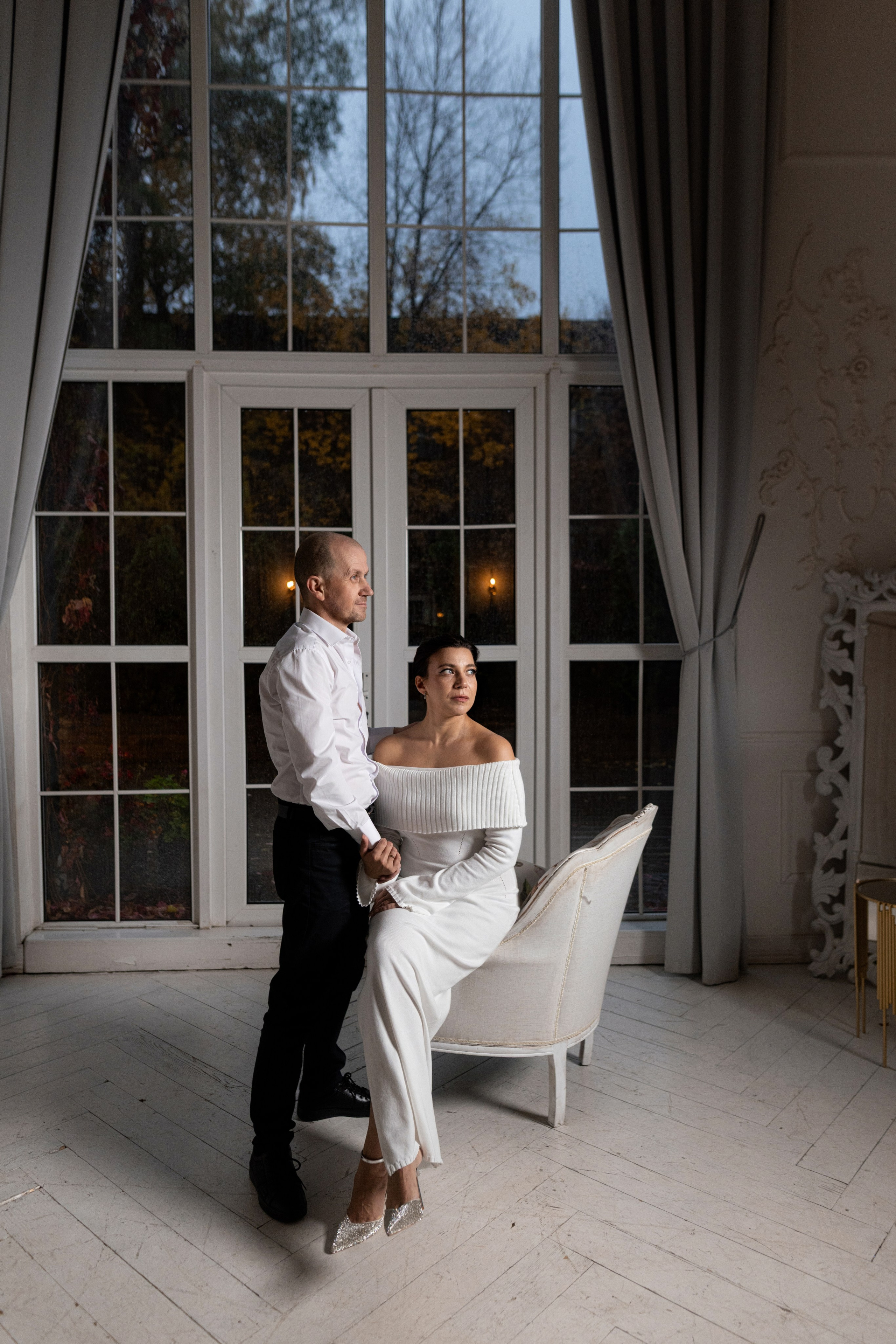 Алексей и Евгения. Свадебная прогулка в позднем октябре. Дмитрий Шульгин, портретный фотограф в Воронеже