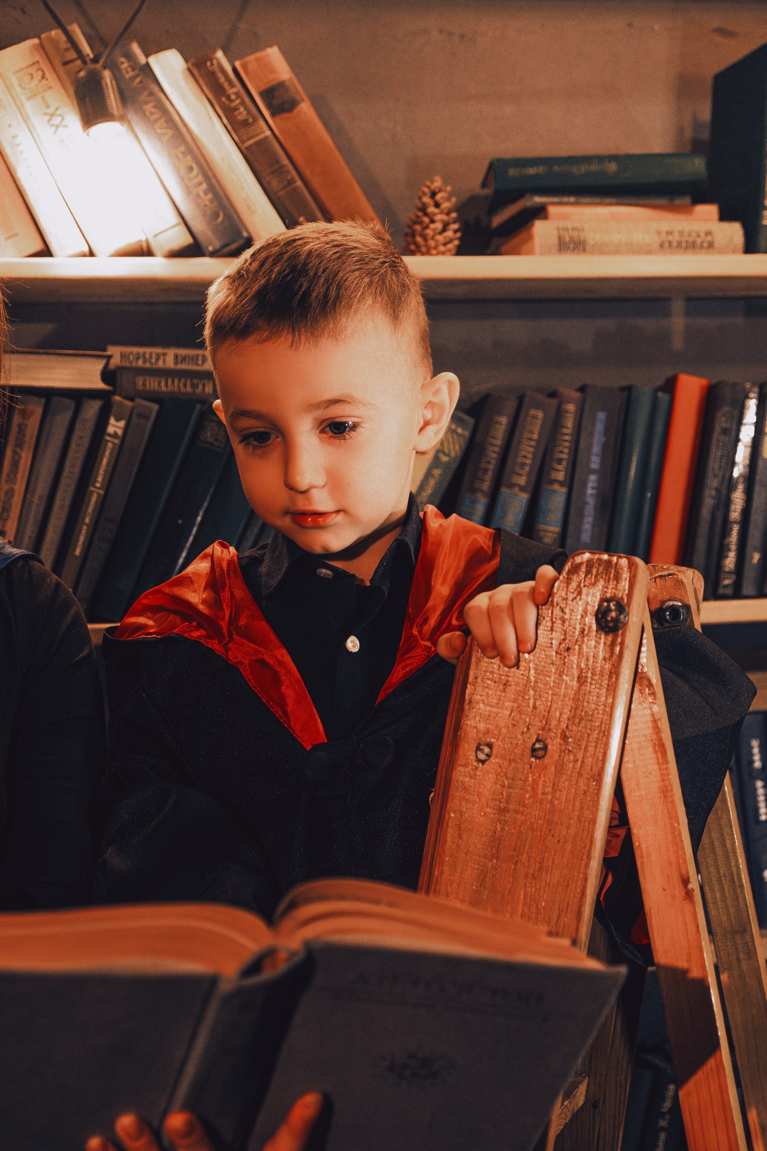 Детская фотосессия в образе Гарри Поттера. Креативная фотосъёмка детей в Ростове-на-Дону.