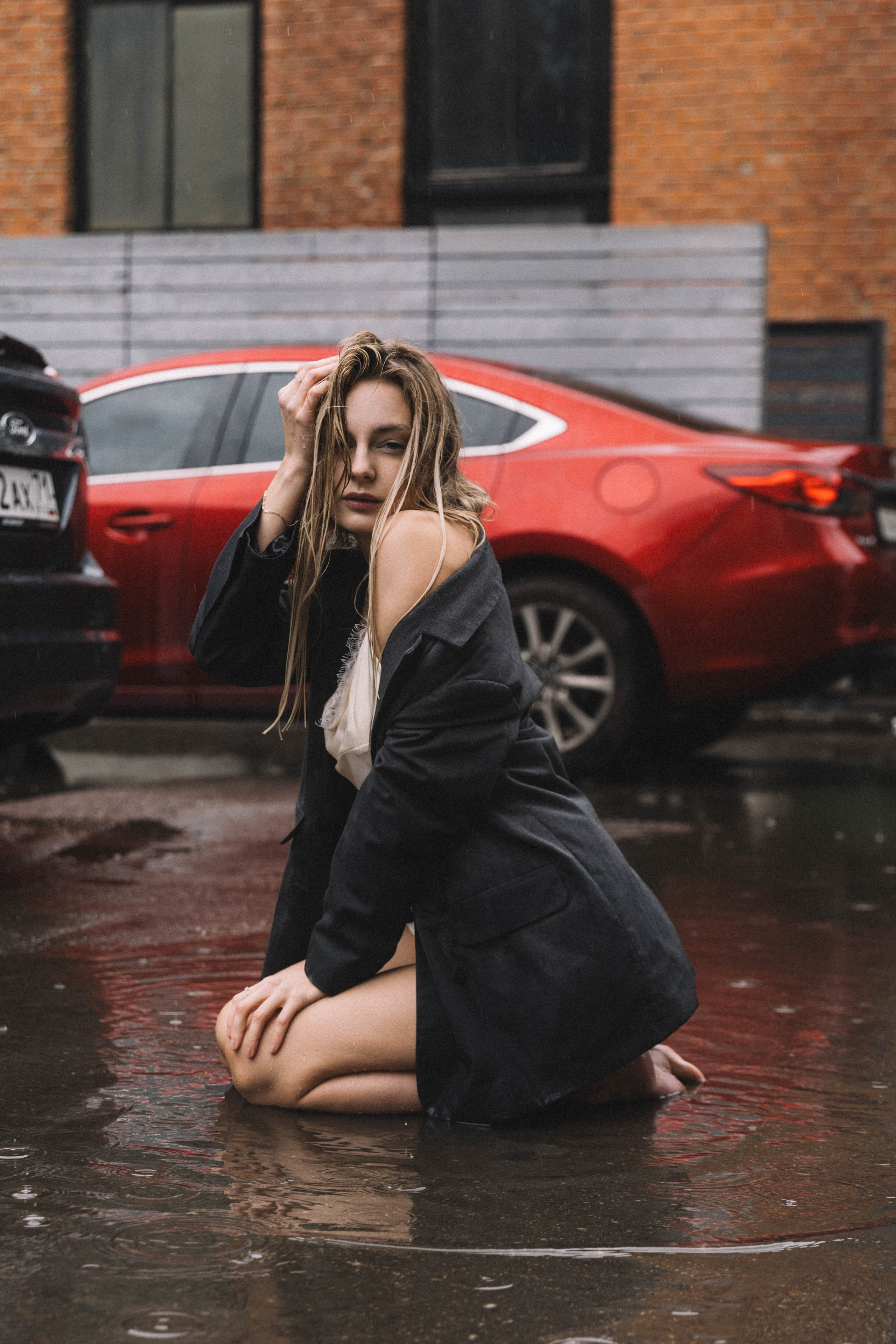 В дождливый день. Женский и семейный фотограф в Туле Катя Вуколова