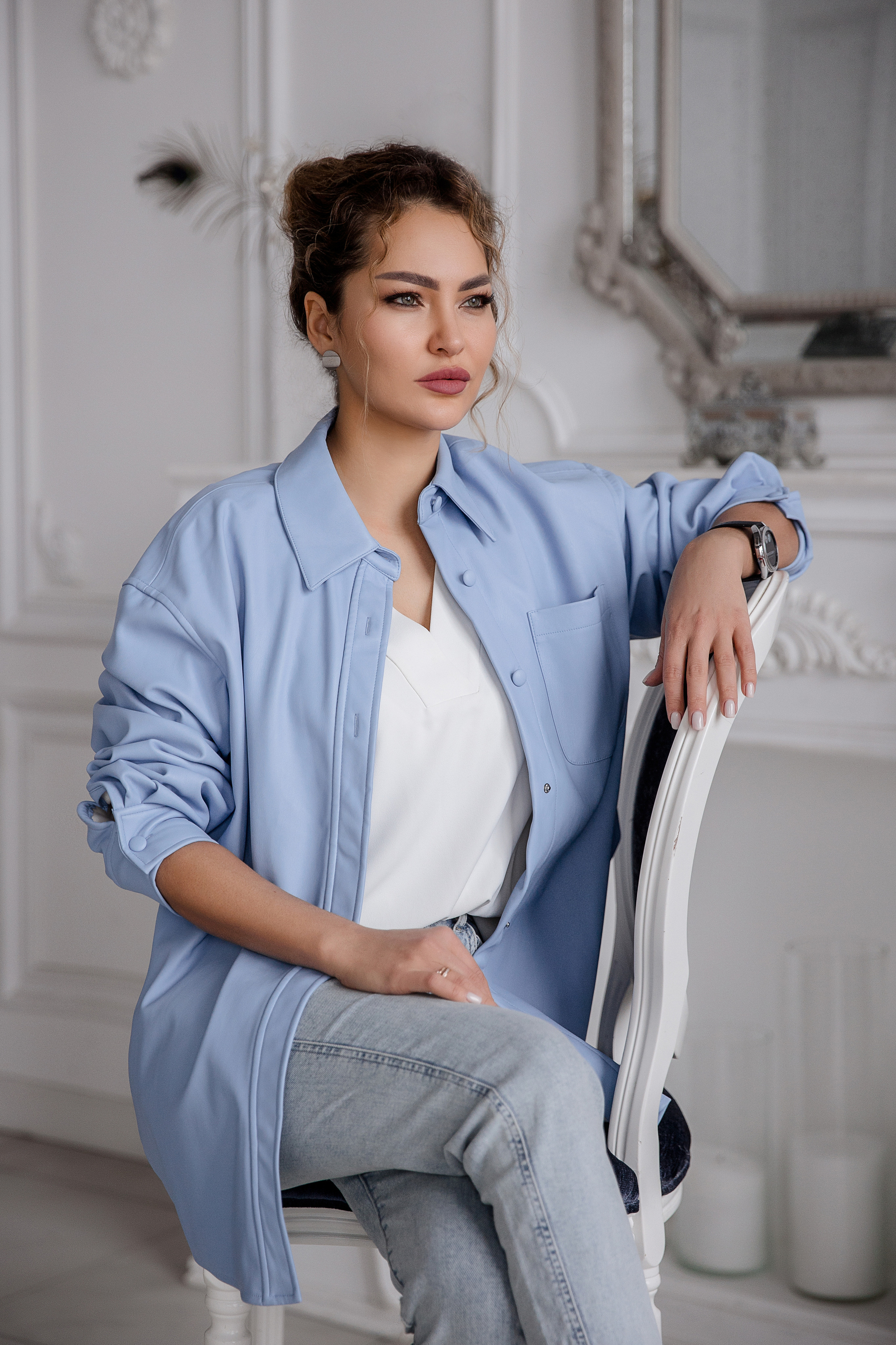 Студийная фотосессия после свадьбы. Татьяна, Иван, Егор. Семейный и детский фотограф в Москве Вера Ускова