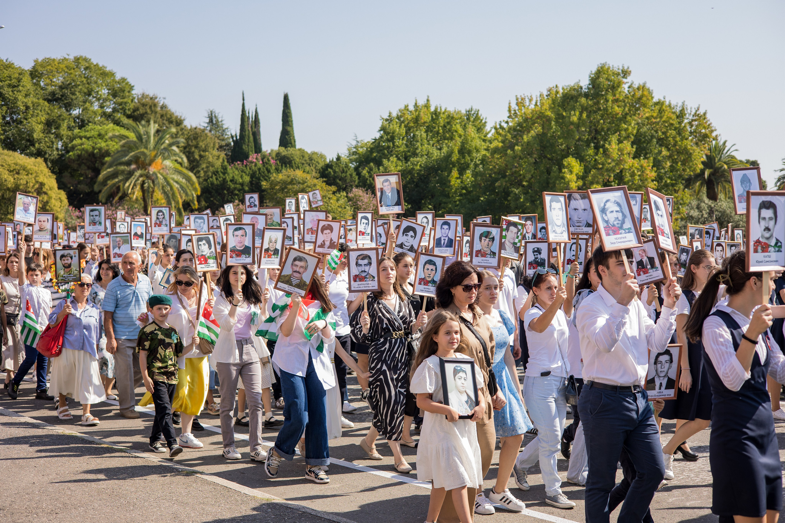 30-летие Дня Победы и Независимости Абхазии. Свадебный и семейный фотограф в Абхазии Эля Цишба