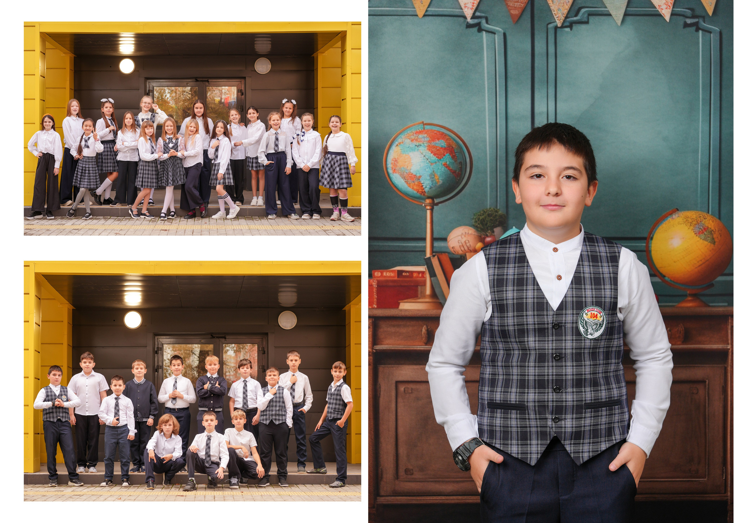 ШКОЛА 104ф 4 Г. Красивый выпускной альбом в Краснодаре