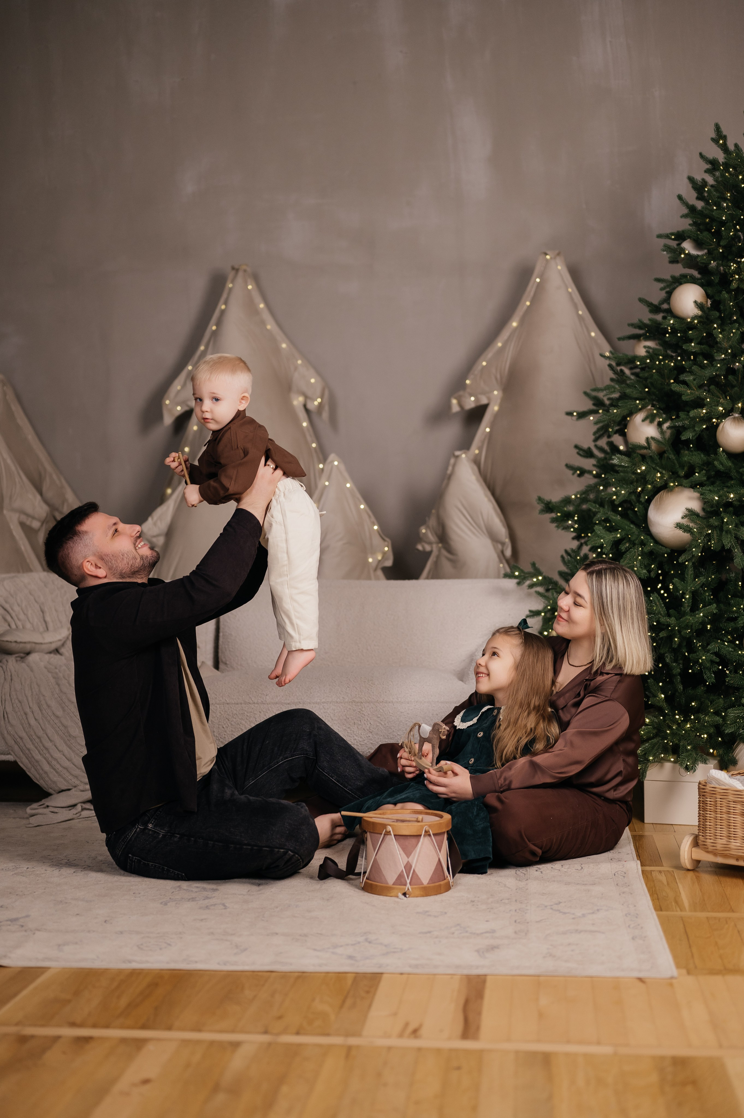 Новогодняя фотосессия. Свадебный и семейный фотограф в Краснодаре Алина Мельник