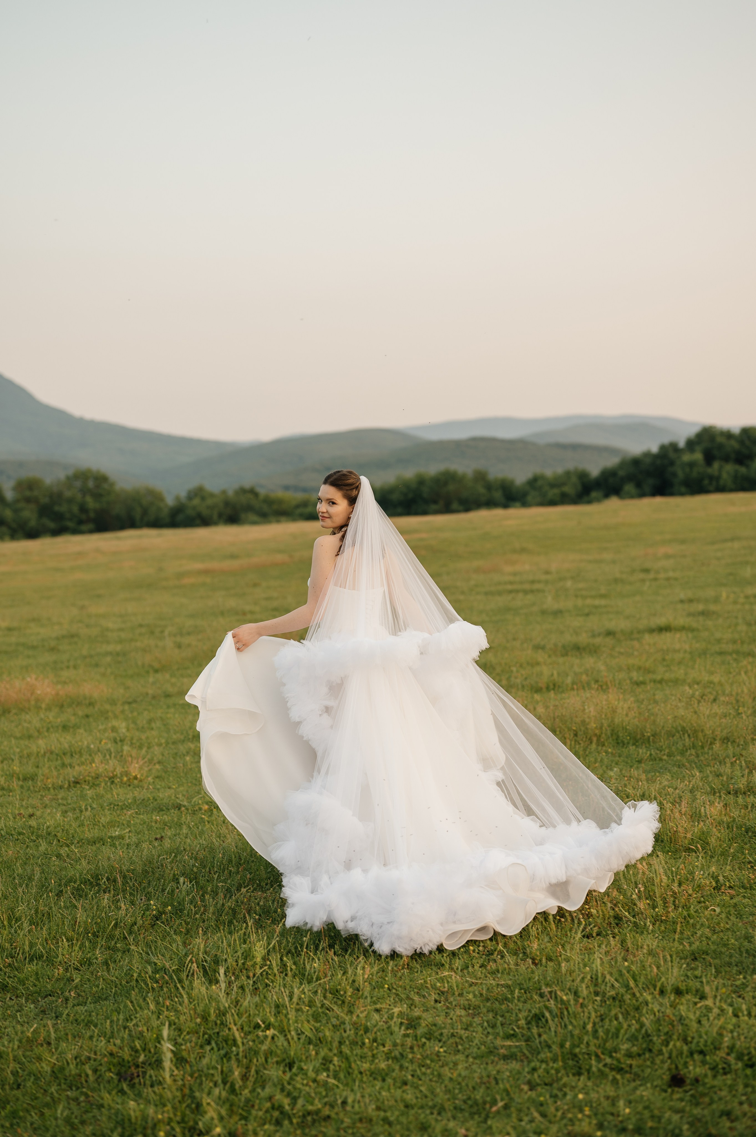 Свадебная съёмка в горах. Свадебный и семейный фотограф в Краснодаре Алина Мельник