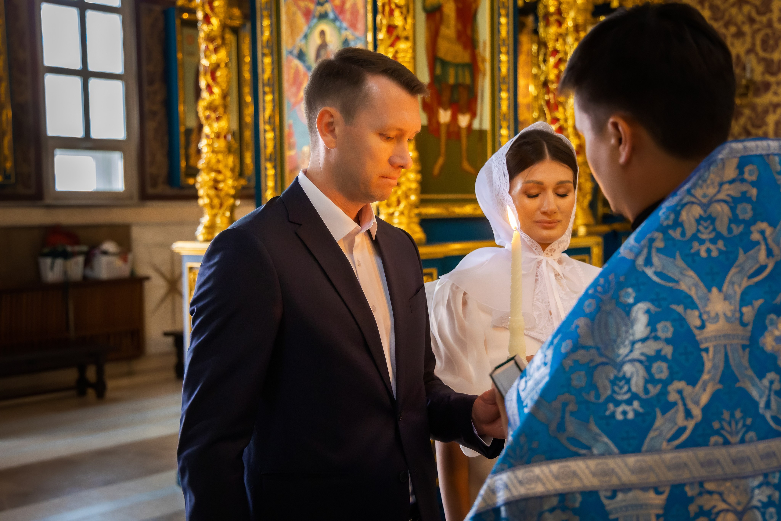 В Храме. Семейный и Свадебный фотограф в Астане Александр Астапов