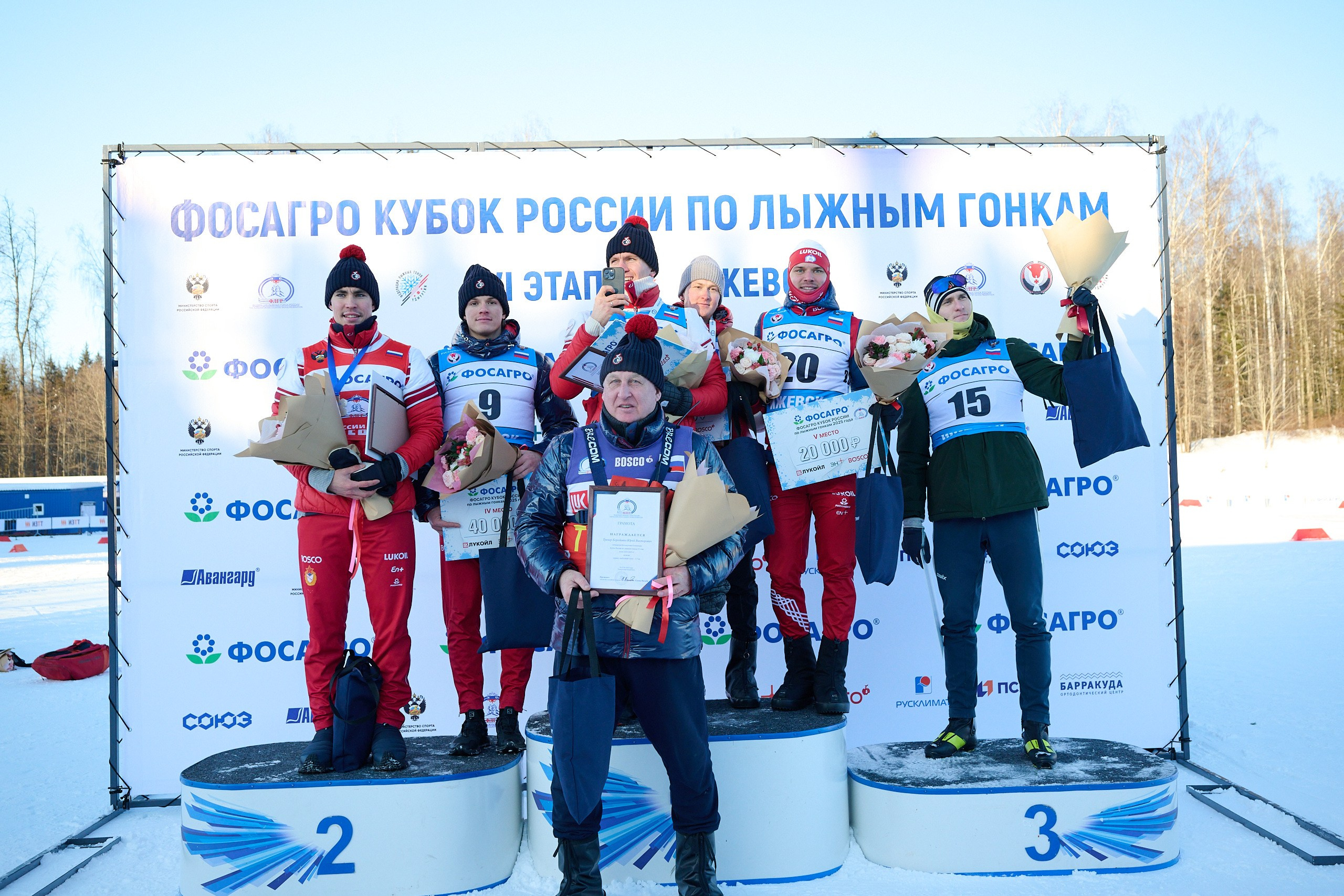 VI этап ФосАгро Кубка России по лыжным гонкам. Спринт. Ижевск 25.01.2025. Спортивный репортажный фотограф в Ижевске Сергей Мерзляков