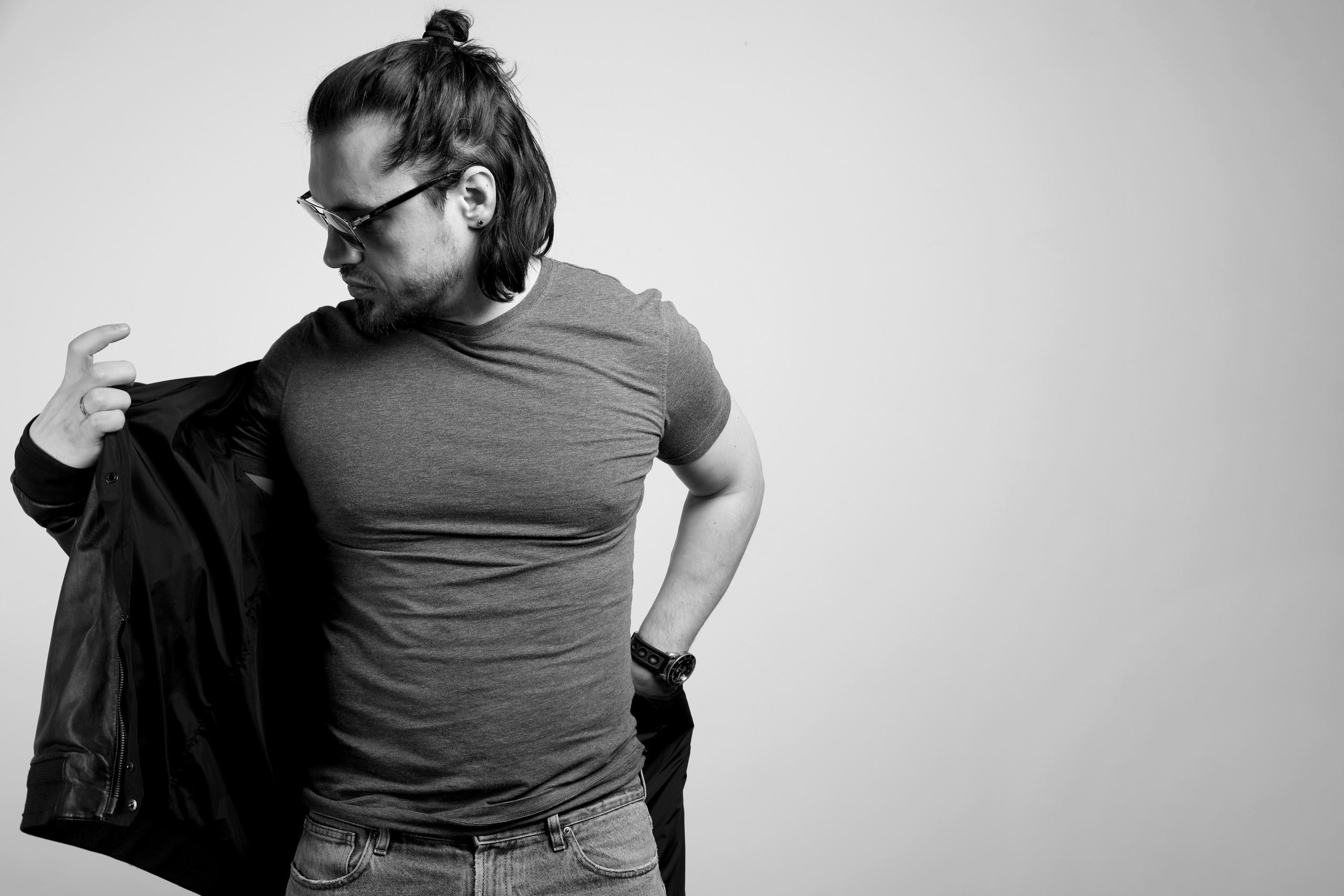 Мужской портрет_ЧБ. Портретный фотограф Ярославль I Натали Чуб