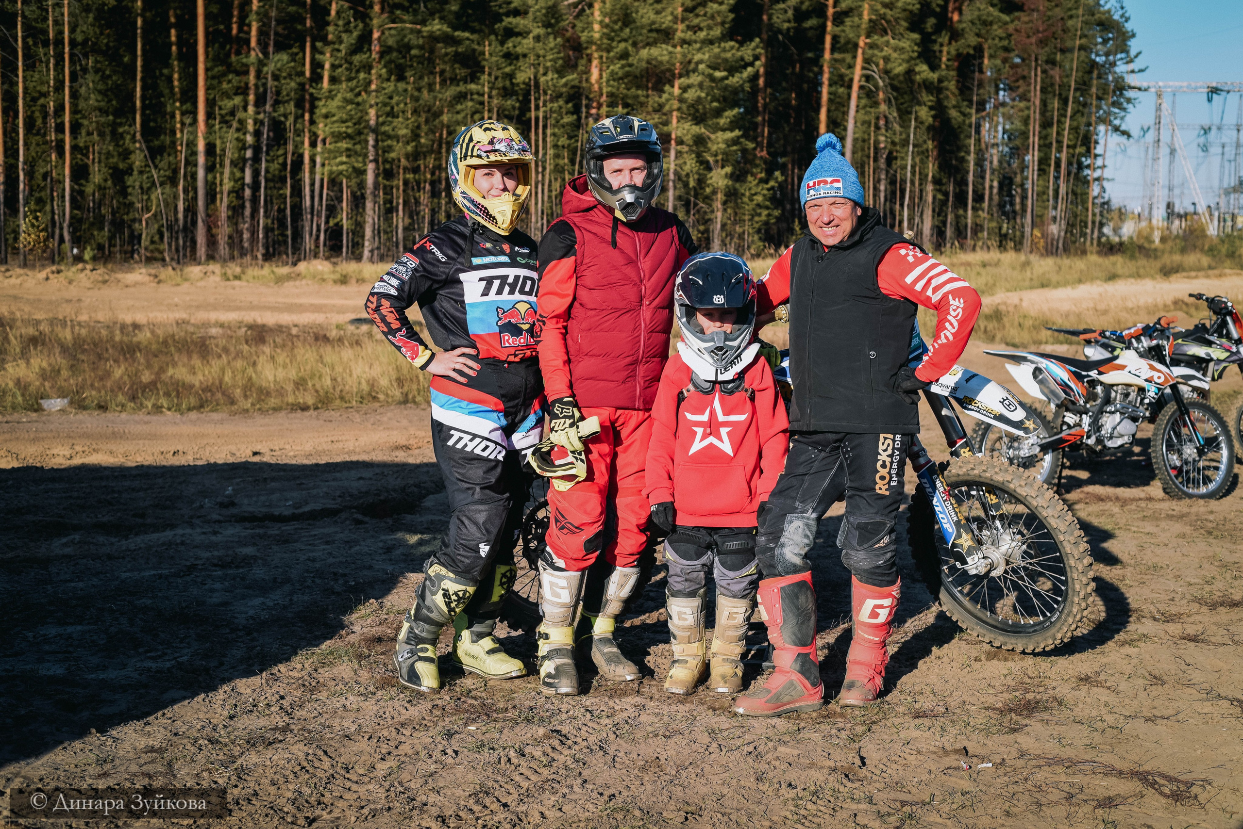 Тренировка по мотокроссу. Мотофотограф в Нижнем Новгороде Динара Зуйкова