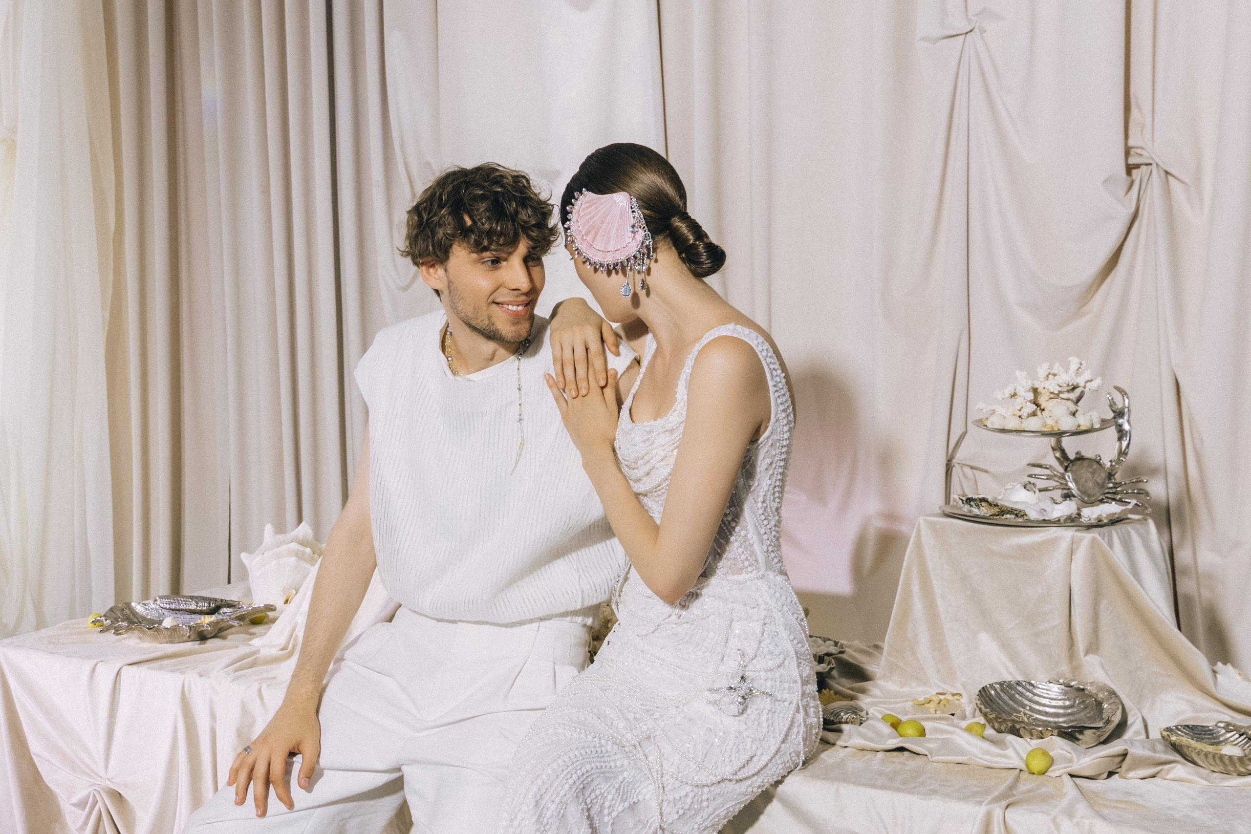 Свадьба в эстетике Mermaid core. Фотограф и видеограф Анна Домашенко