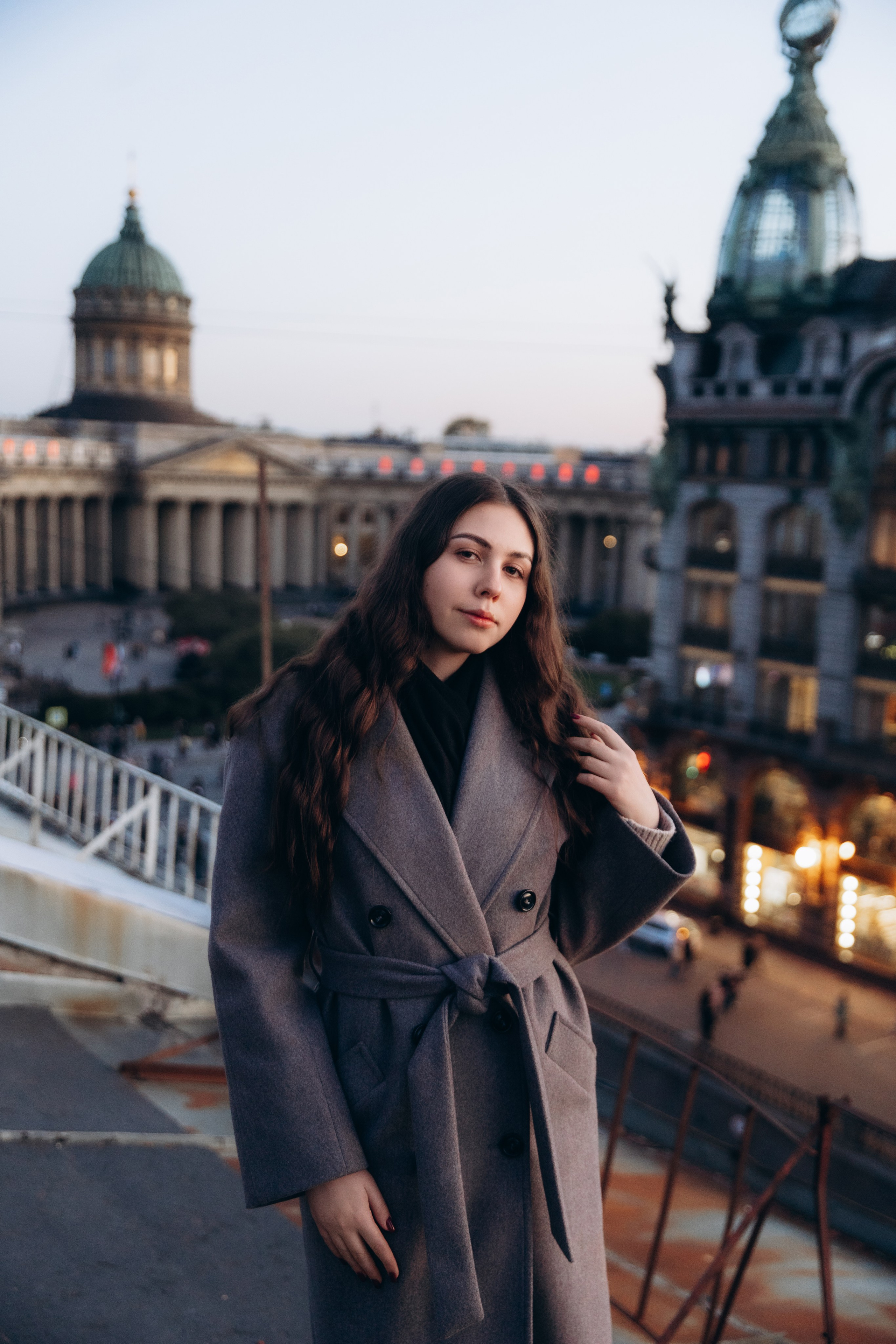 Фотосессия на крыше. Фотограф в Санкт-Петербурге Разиля Идиятуллина