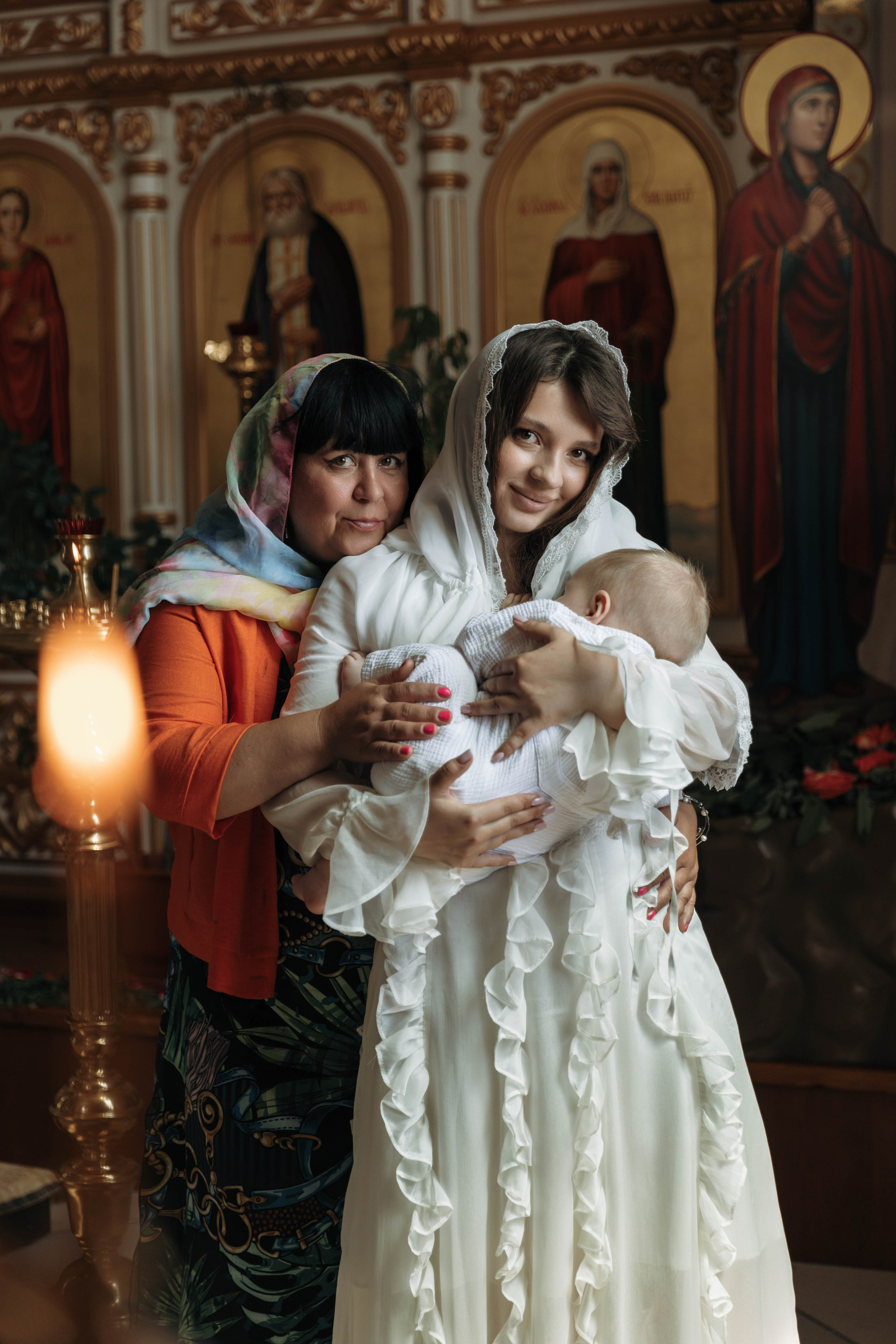 Таинство Крещения Льва. Фотограф Сальск Катерина