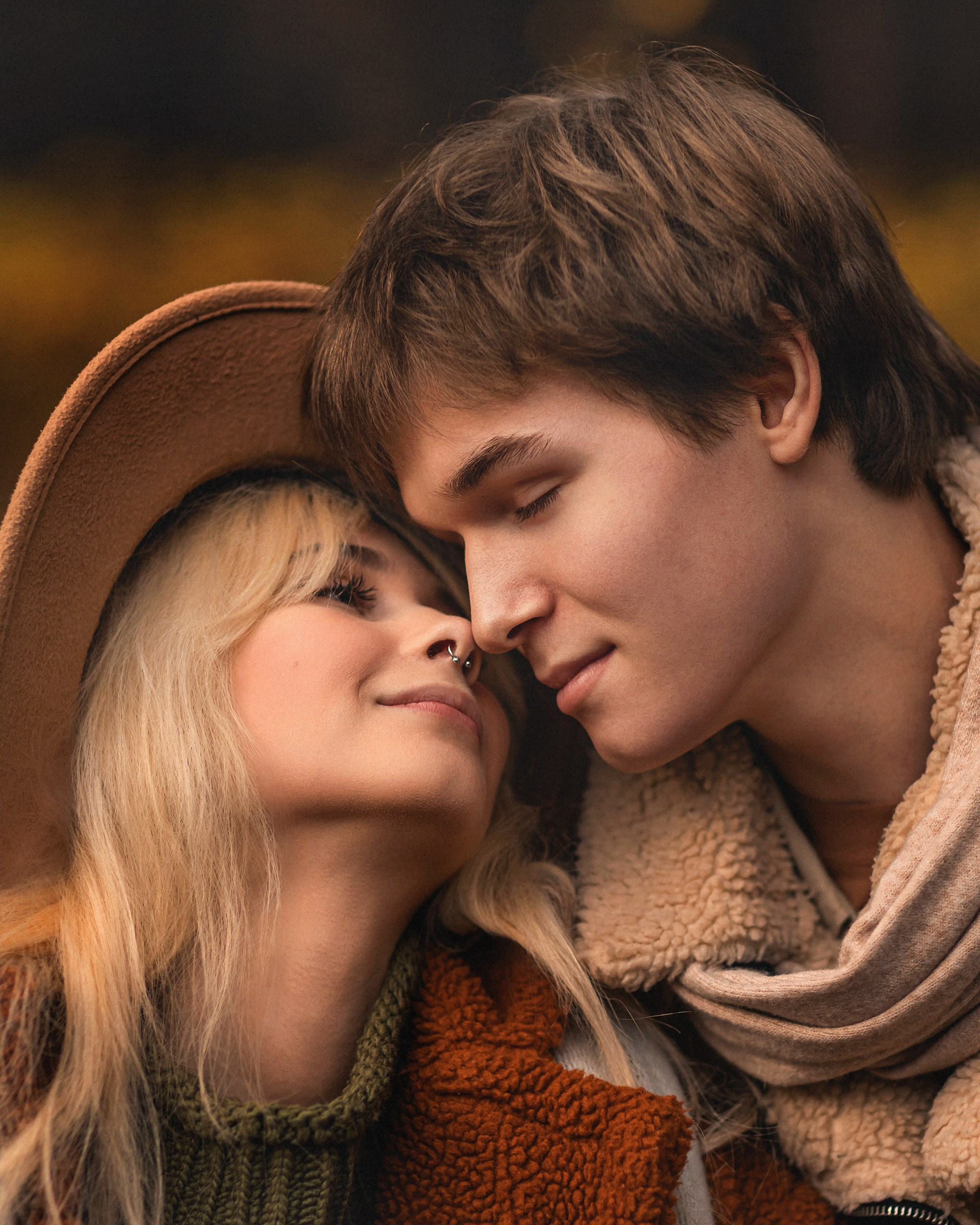 Осенняя лавстори. Детский и семейный фотограф Елена Михайлова в Москве