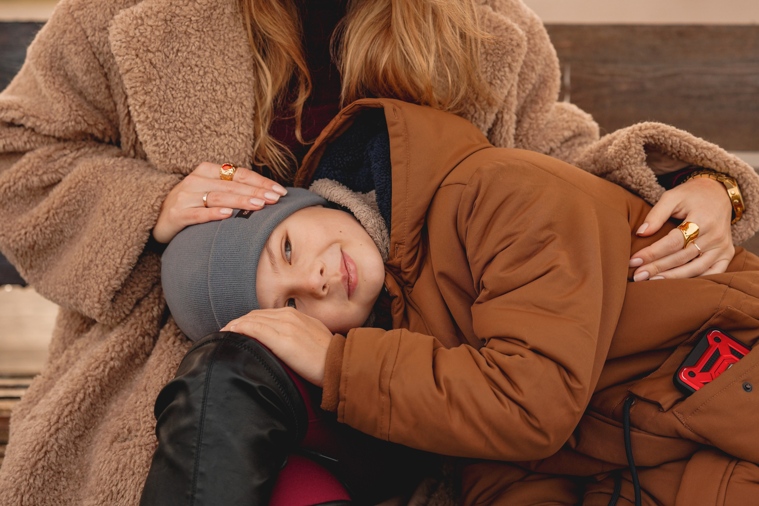Осенняя история одной прекрасной мамы сыновей. Семейный и портретный фотограф в Санкт-Петербурге Татьяна Гримоть