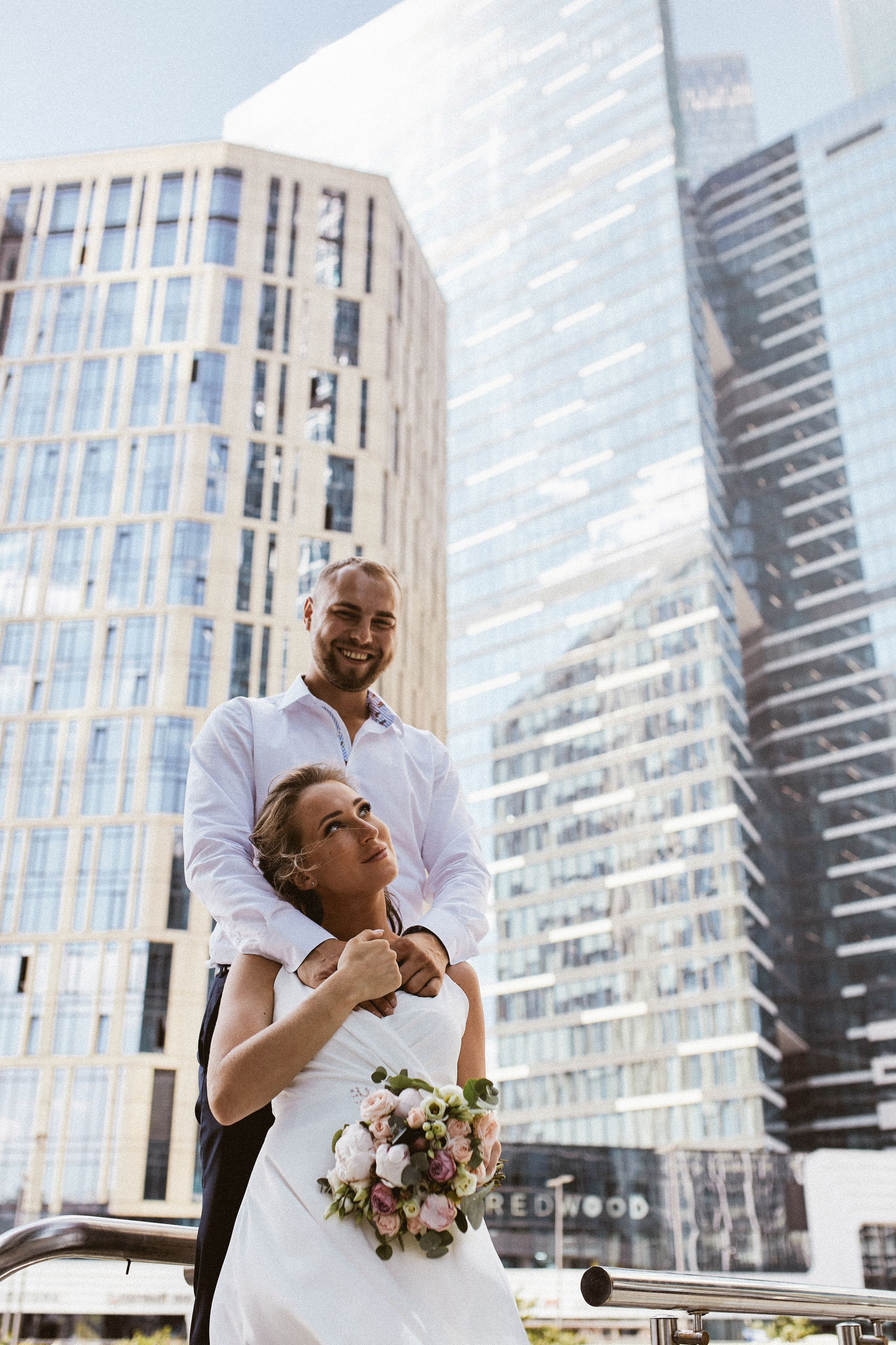 Свадьба в Сити. Портретный фотограф в Москве Мария Варлей