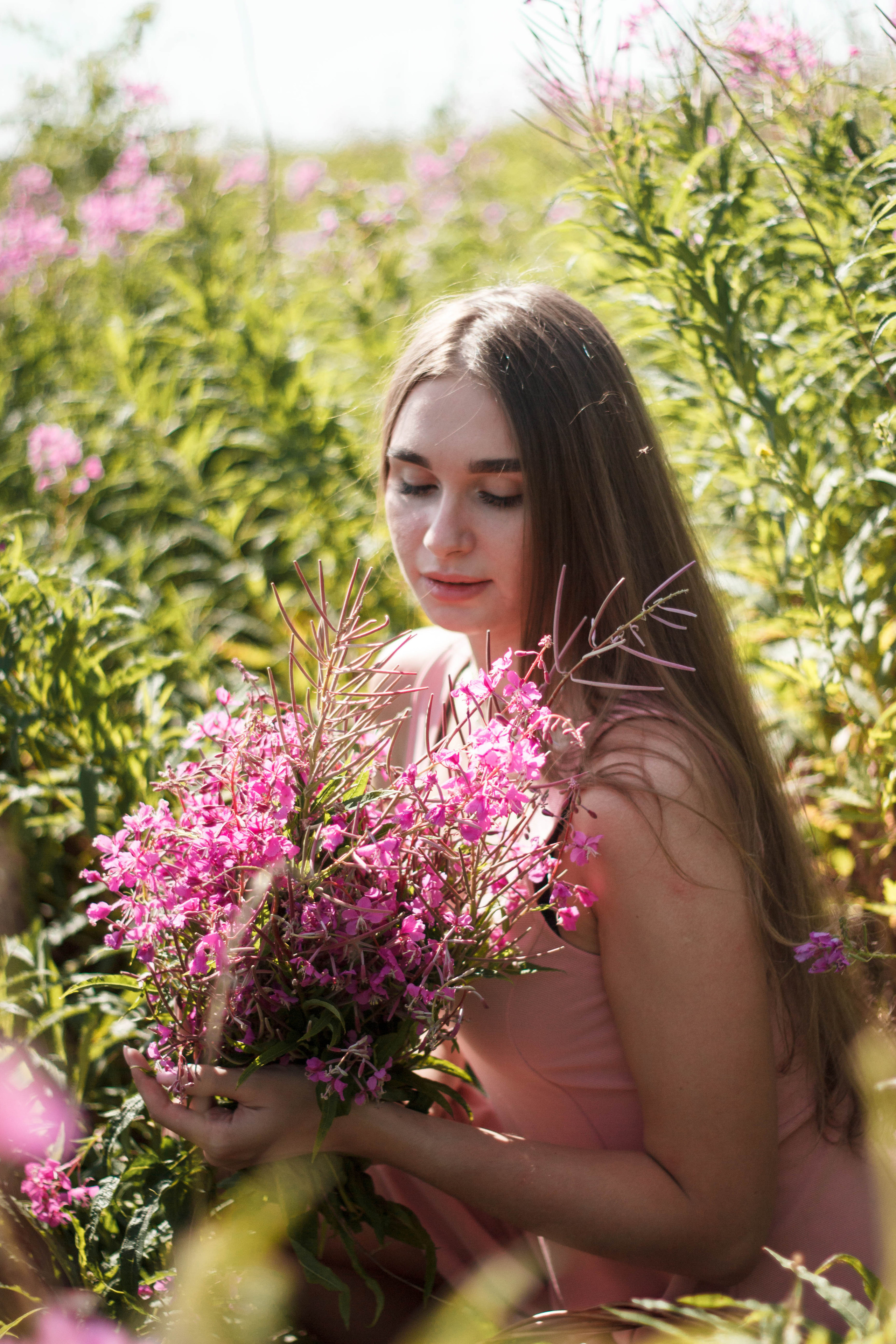 Фотосессия в Иркутске с Иван-чаем. Фотограф в Иркутске Тома Кабанова
