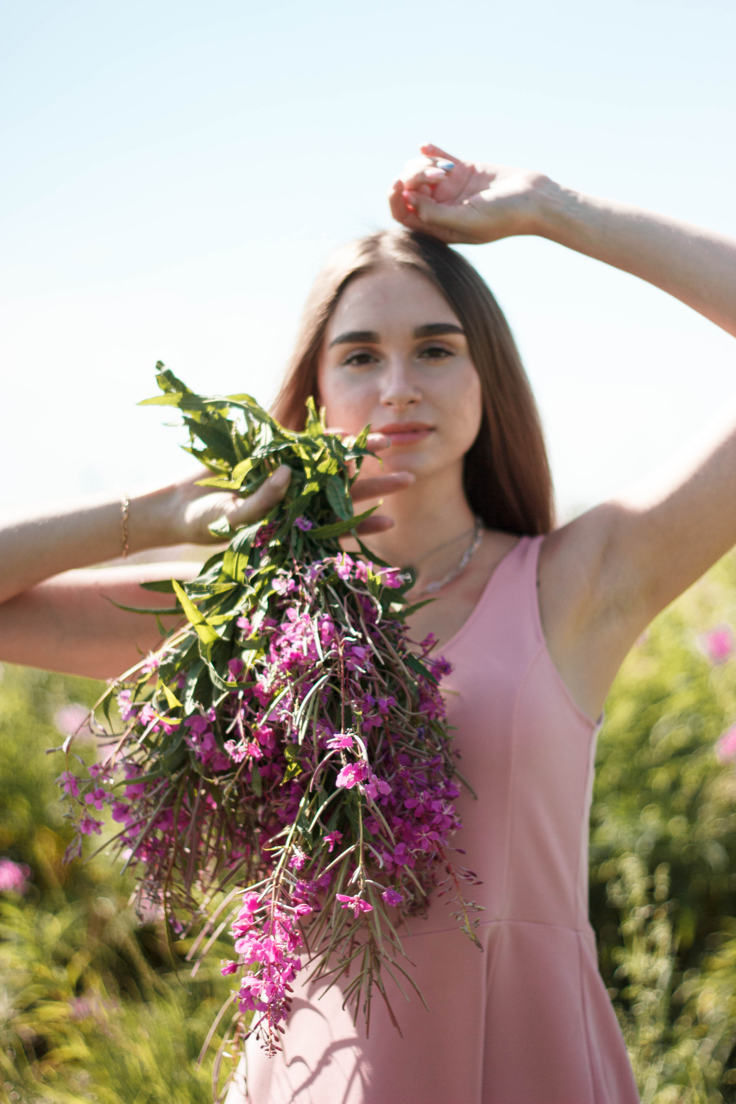 Фотосессия в Иркутске с Иван-чаем. Фотограф в Иркутске Тома Кабанова